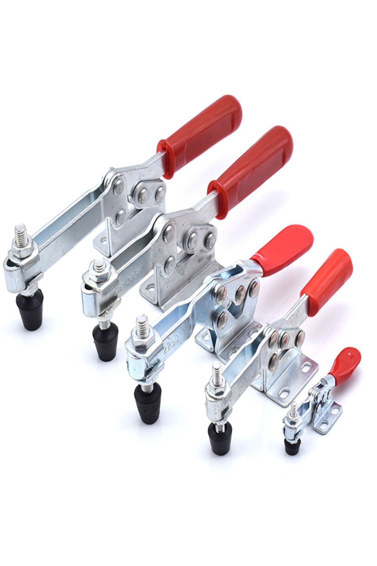 Choice-201b 2pcs Horizontal Toggle Clamp Quick-release Toggle Clamps Set 201a/201b/201c/225d Woodworking Fi 7