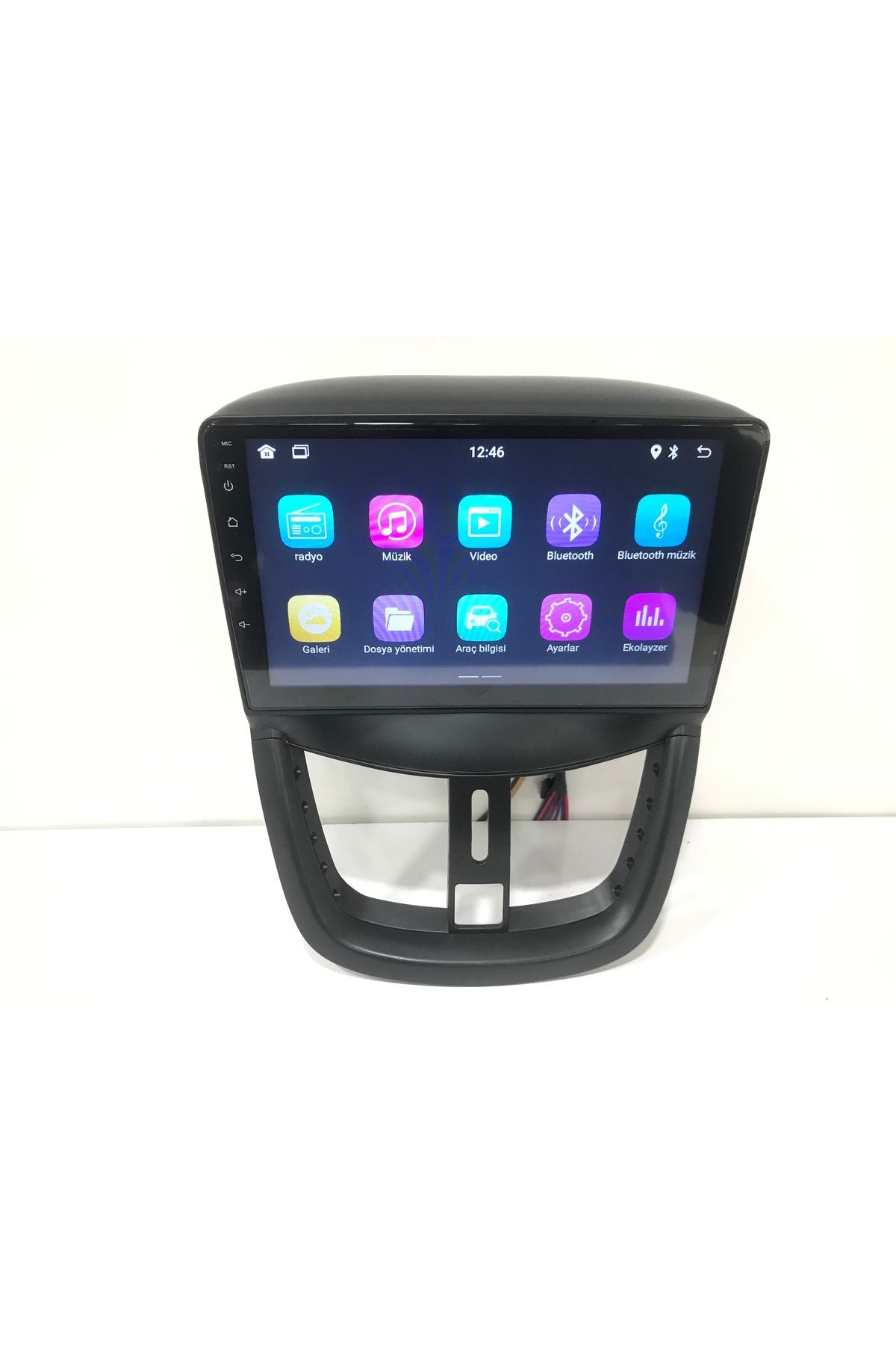 navicars-Peugeot 206 207 - Android Carplay and Multimedia Camera 2/32 4