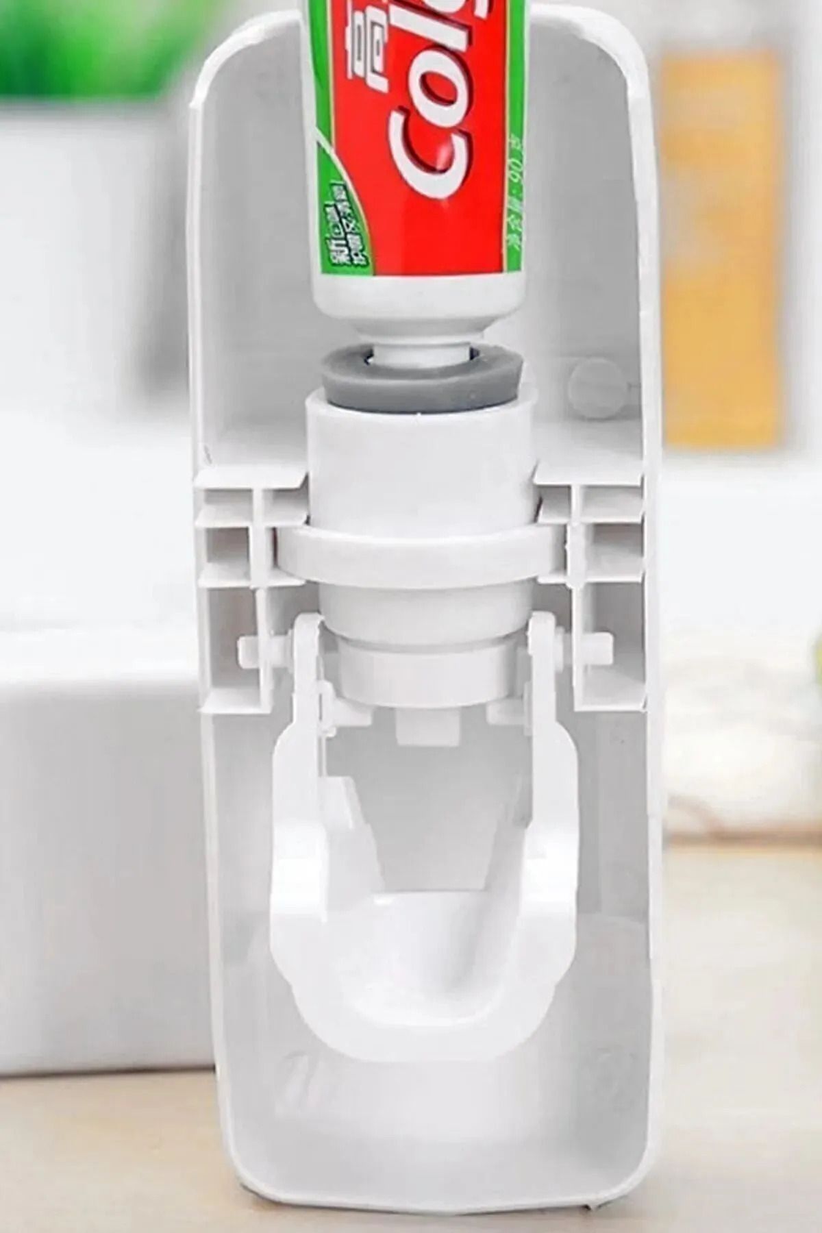 UCR HOME-5-Piece Paste Boring and Holding Toothbrush Holder Set 4