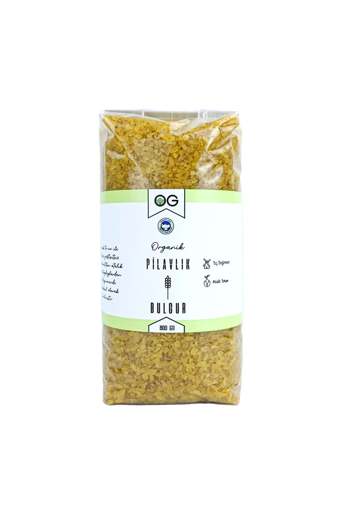 atesin online Og Natural Organik Pilık Bulgur 800 Gr