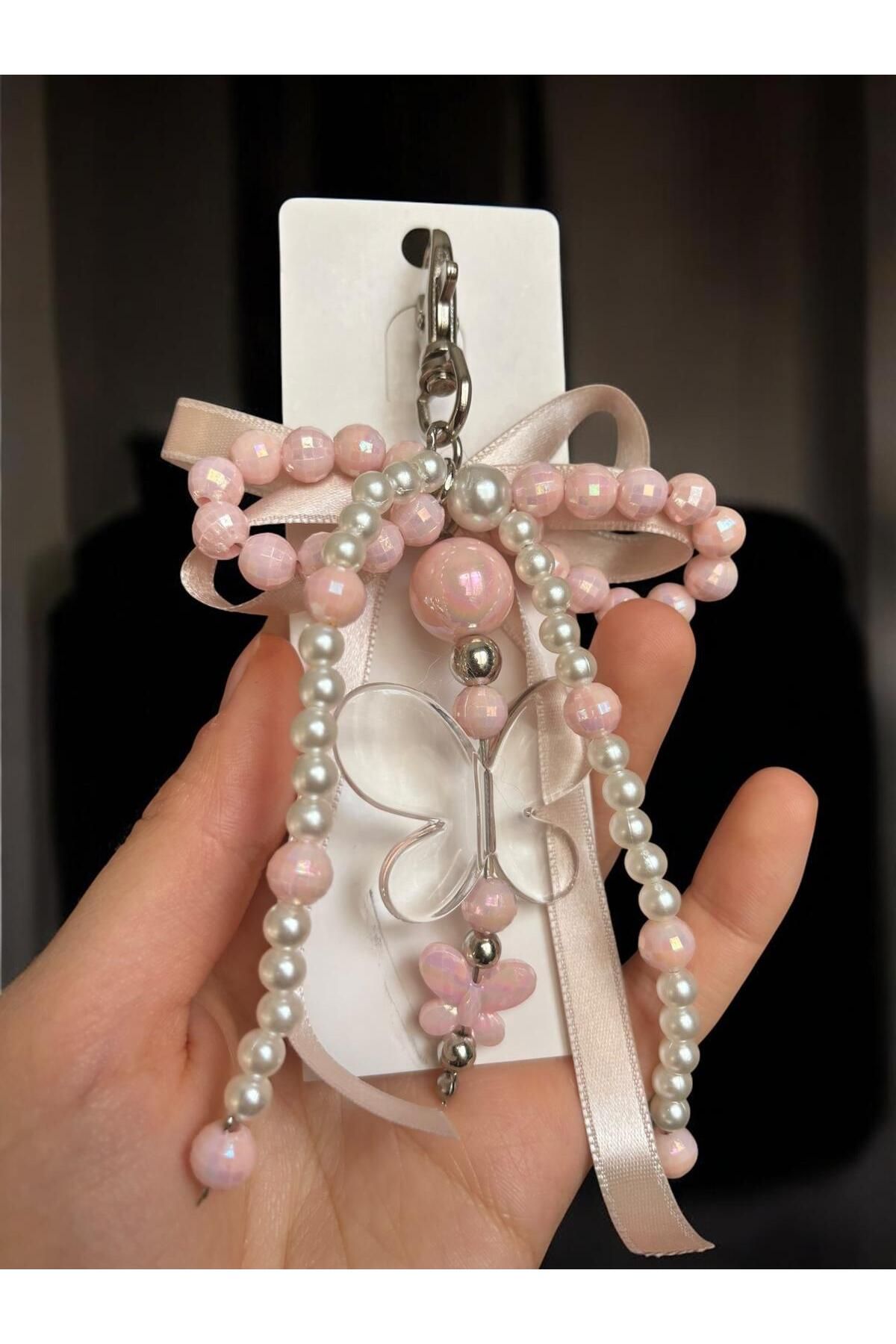 JEWELERYVIBE-New Collection Ribbon Ribbon Detailed Bag Charm, Bag Accessory 3