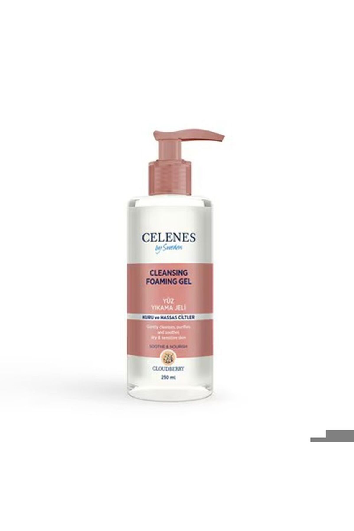 Celenes Cloudberry Yüz Yıkama Jeli Kuru ve Hassas Ciltler 250 ml