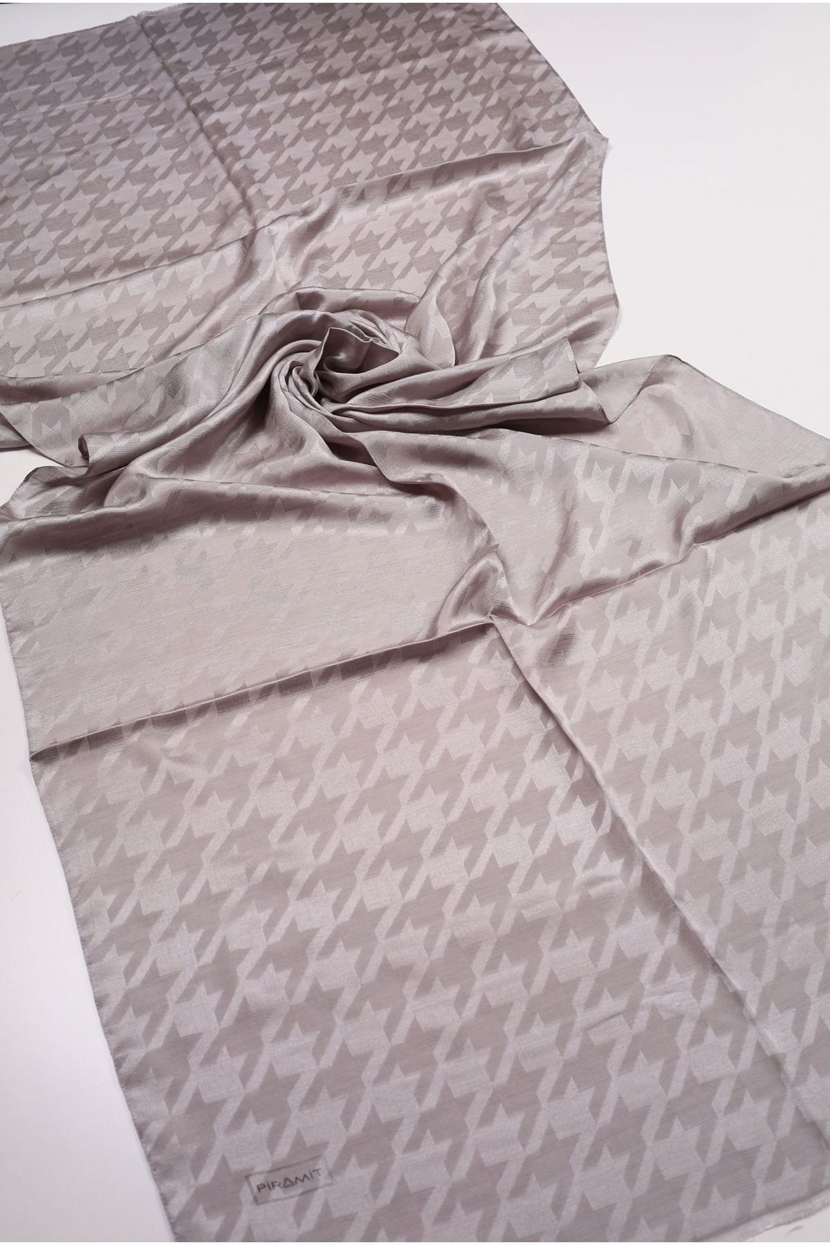 PİRAMİT-Pyramid Monogram Flush Shawl - Pattern-05 - Color-06 1