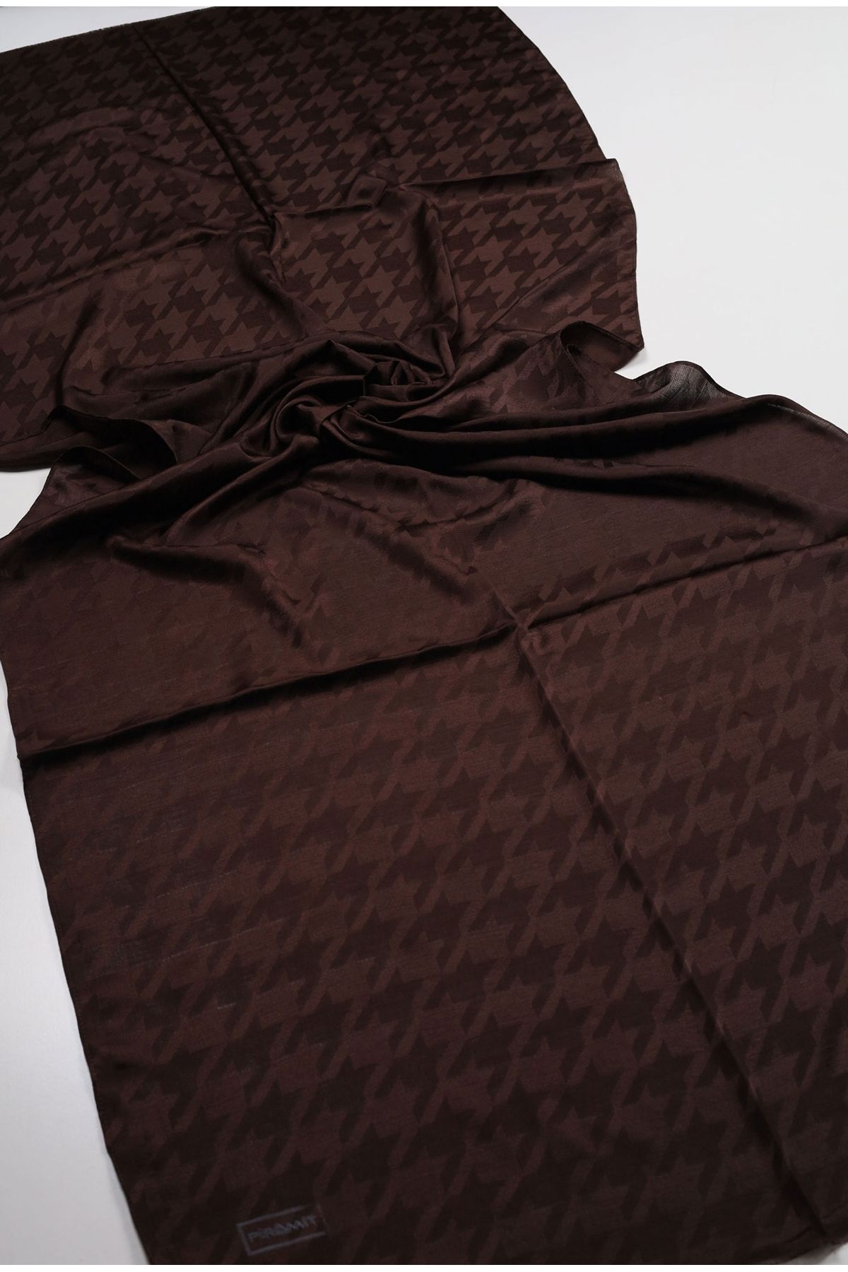 PİRAMİT-Pyramid Monogram Flush Shawl - Pattern-05 - Color-12 1