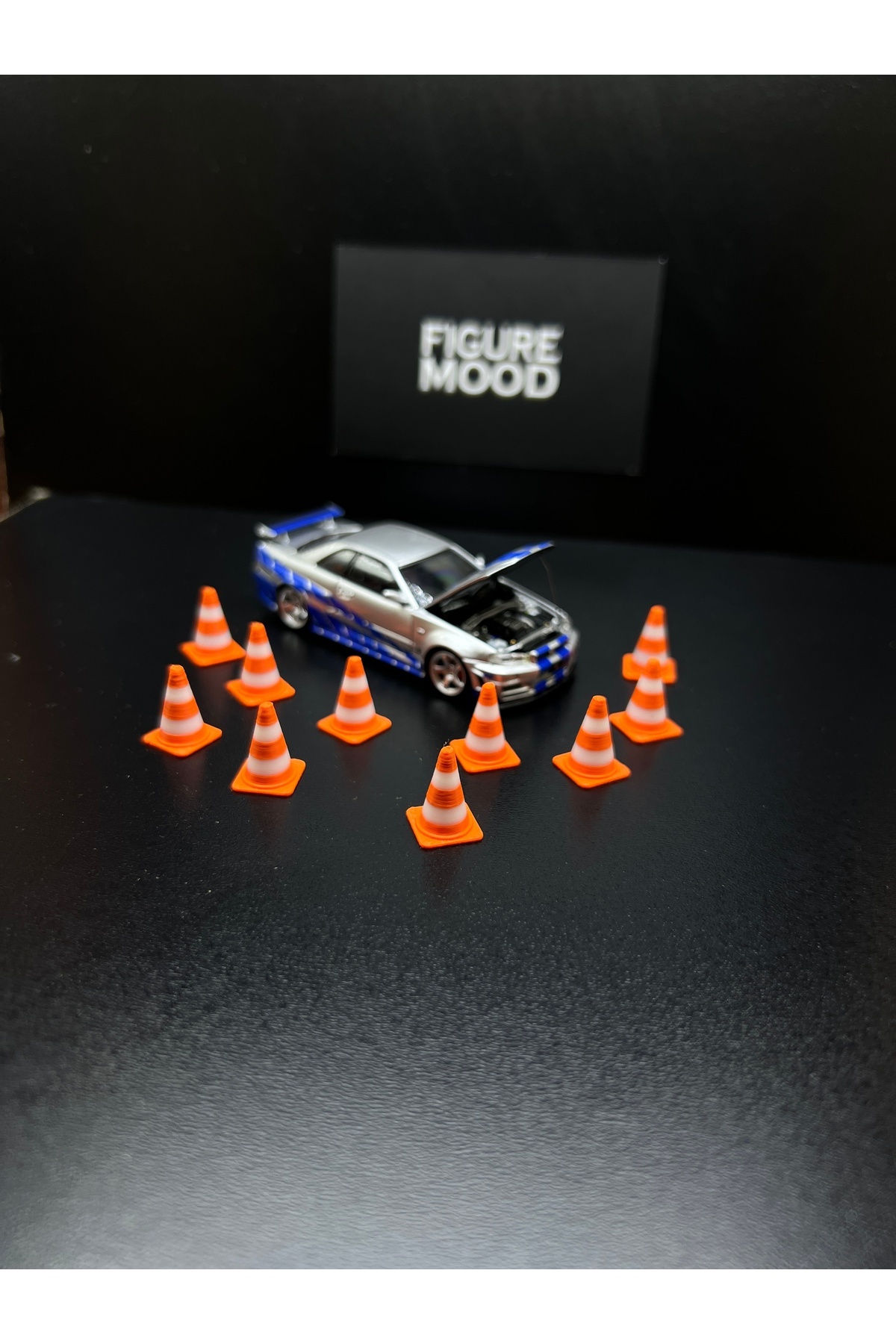 Figure Mood 1/64 Duba 10 Adet Diorama Maket Malzemesi - Araç Dahil Değildir