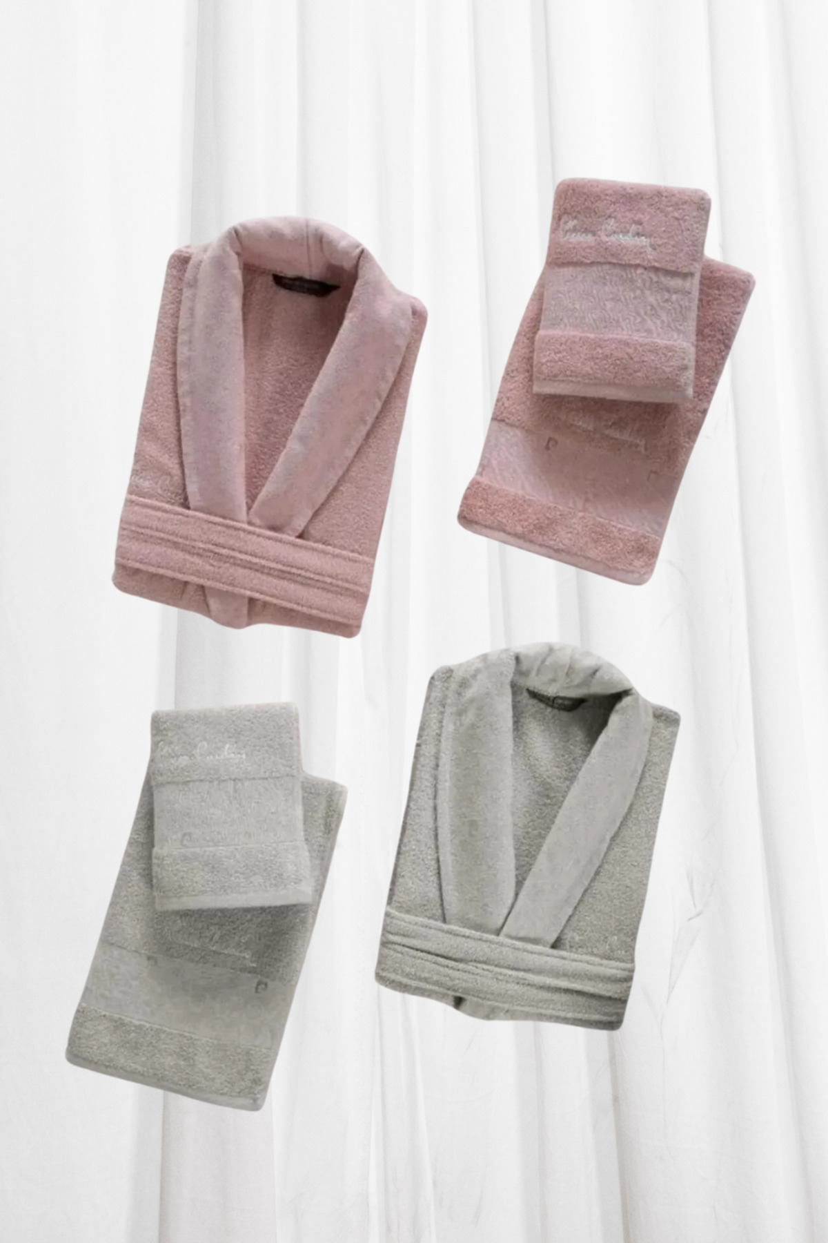 پیر کاردین سرویس حوله حمام ۶ تکه PC.25B.10.E6.B01.11