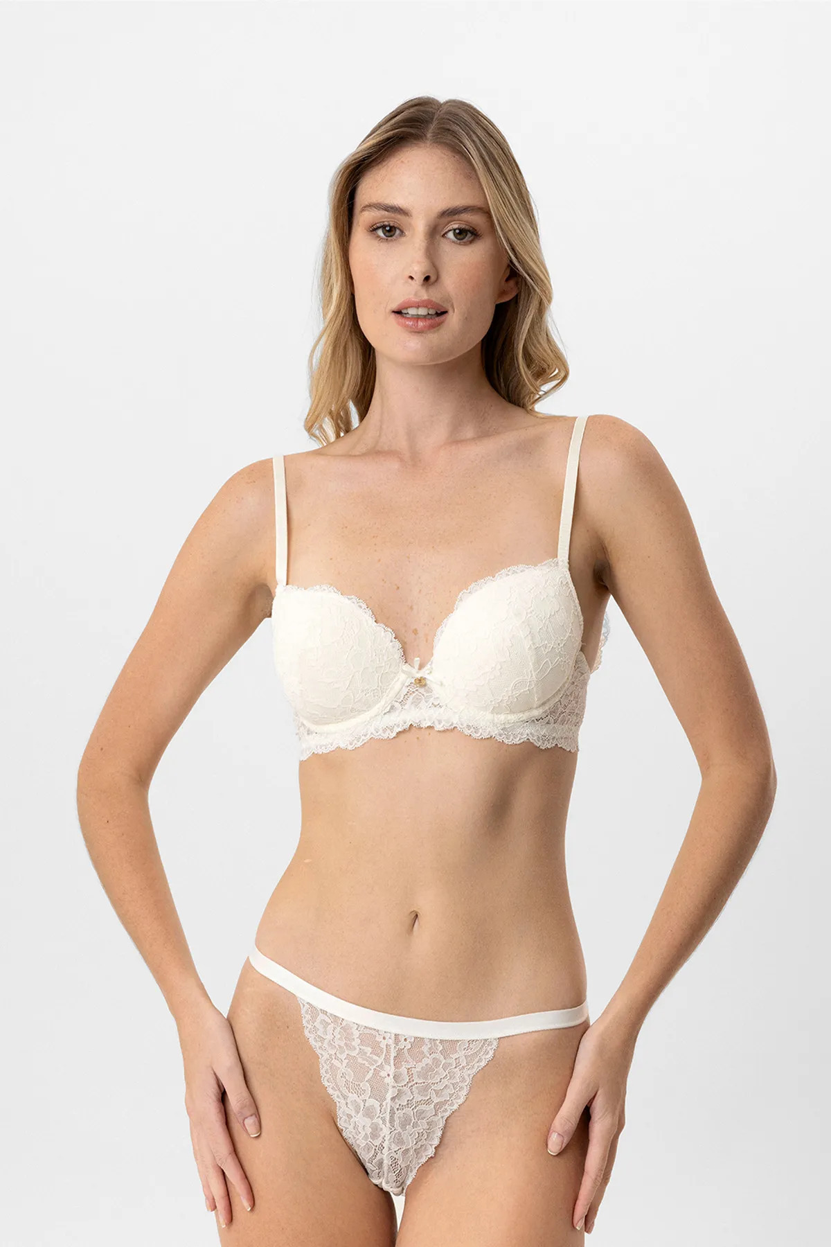 Pierre Cardin  4902 BOŞ KAPLI SIRT DANTEL DETAY SÜTYEN TAKIM - Görsel 3