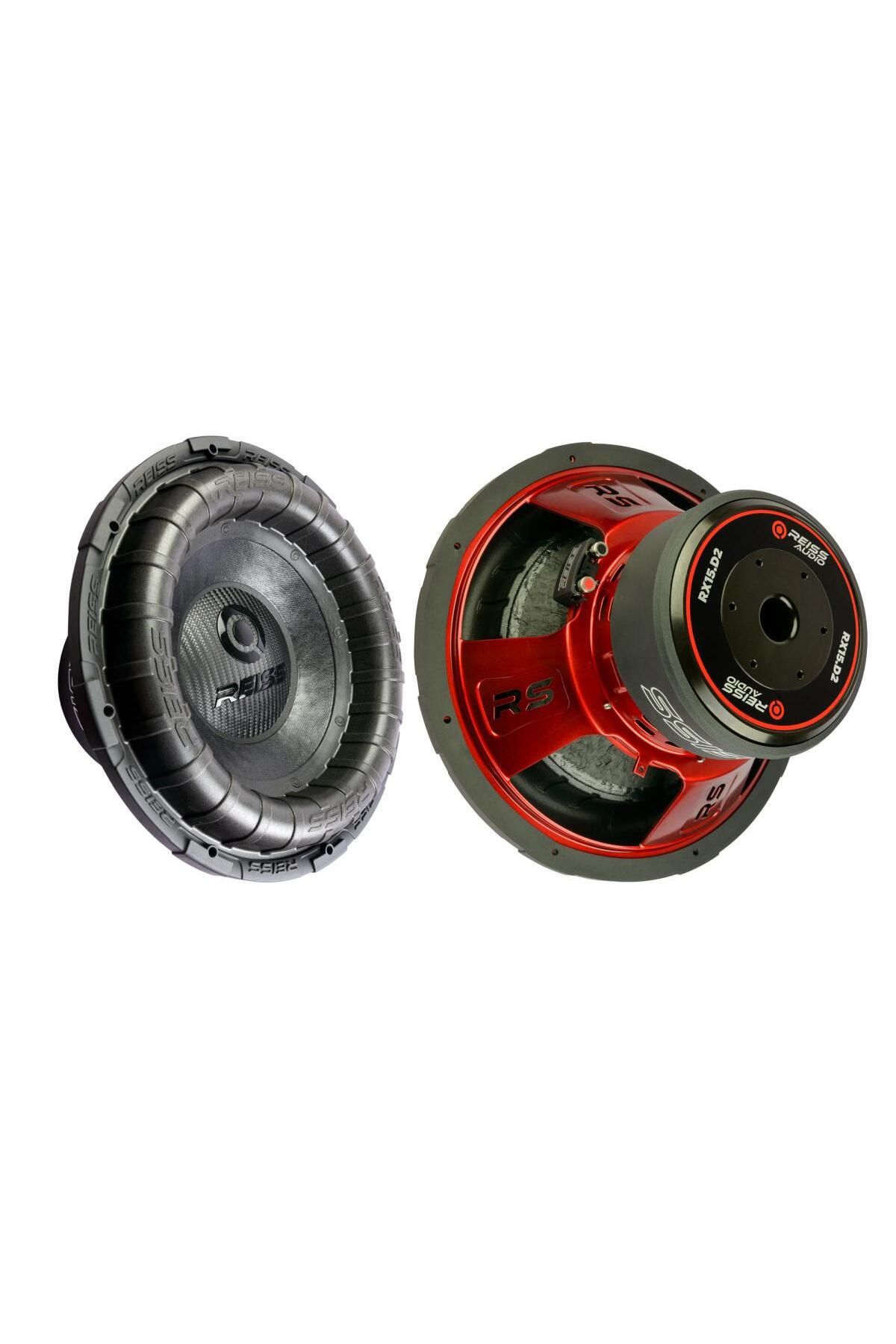 RS-RX15.D2 38 CM SUBWOOFER BAS 2 OHM 3000 WATT MAXİMUM POWER ÇİFT BOBİNLİ - 1