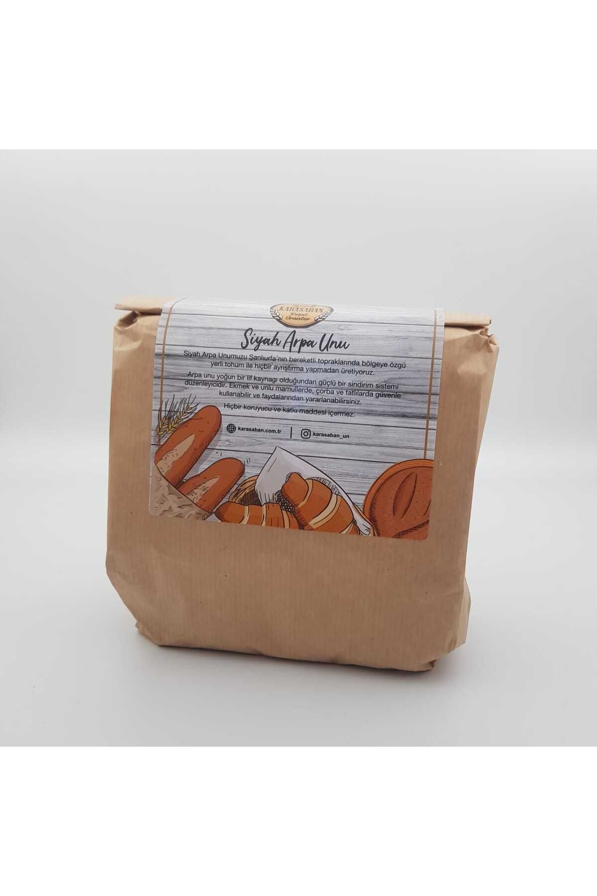 KARASABAN DOĞAL TAM SİYAH ARPA UNU 3 KG