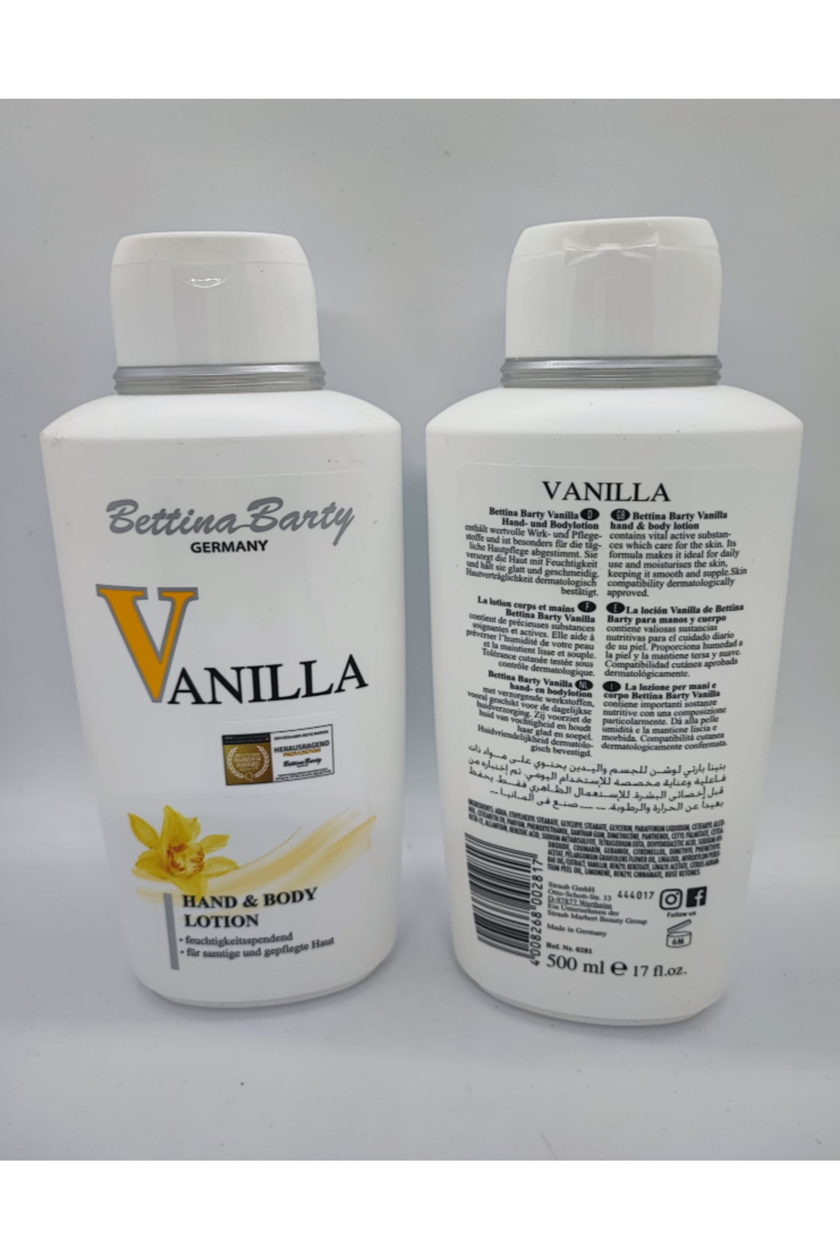 Vanilla El Ve Vücut Losyonu 500ml — VANİLLA-1 — تصویر 6 از 7