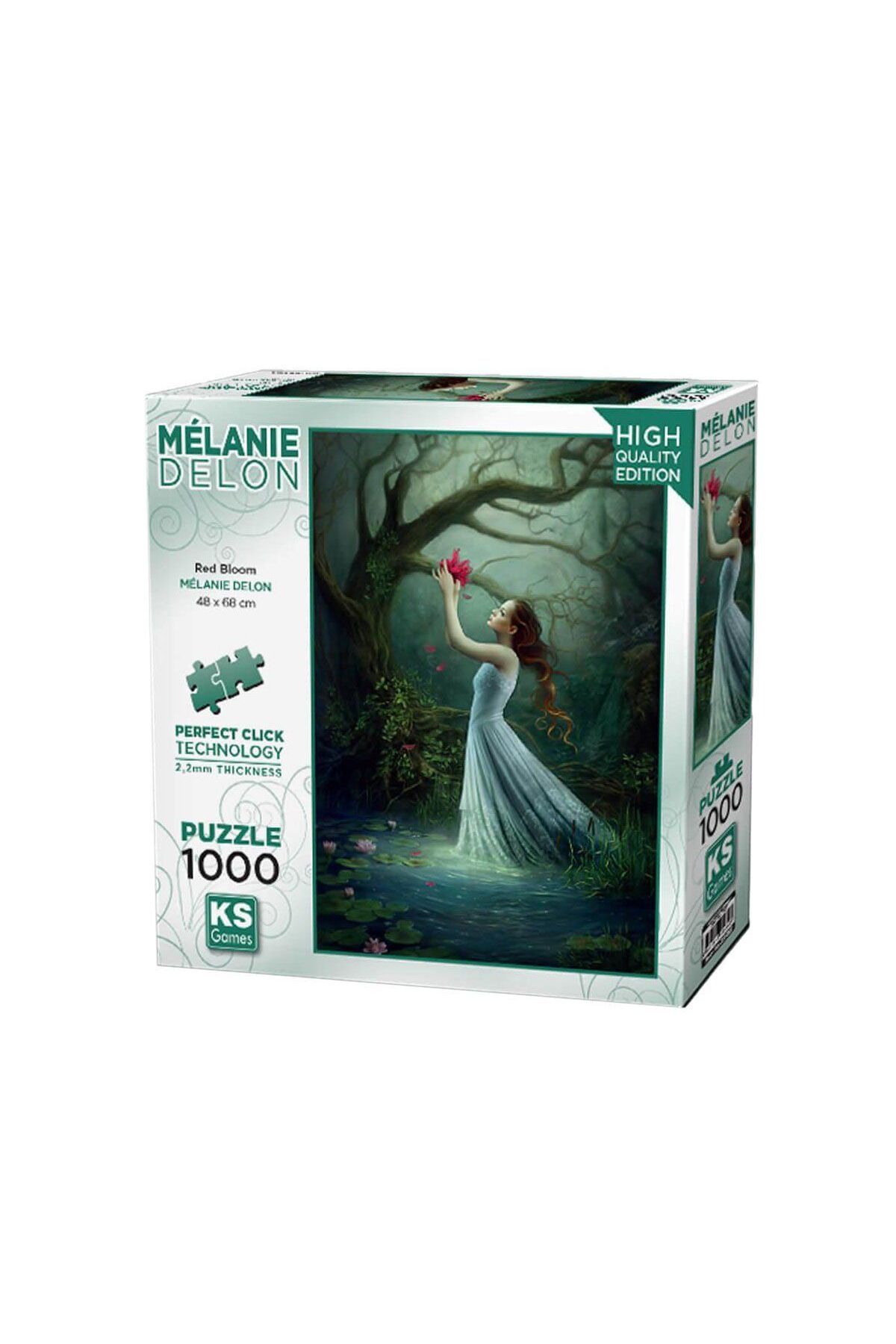 Ks Puzzle 20682 Red Bloom 1000 Parça Puzzle -KS Puzzle