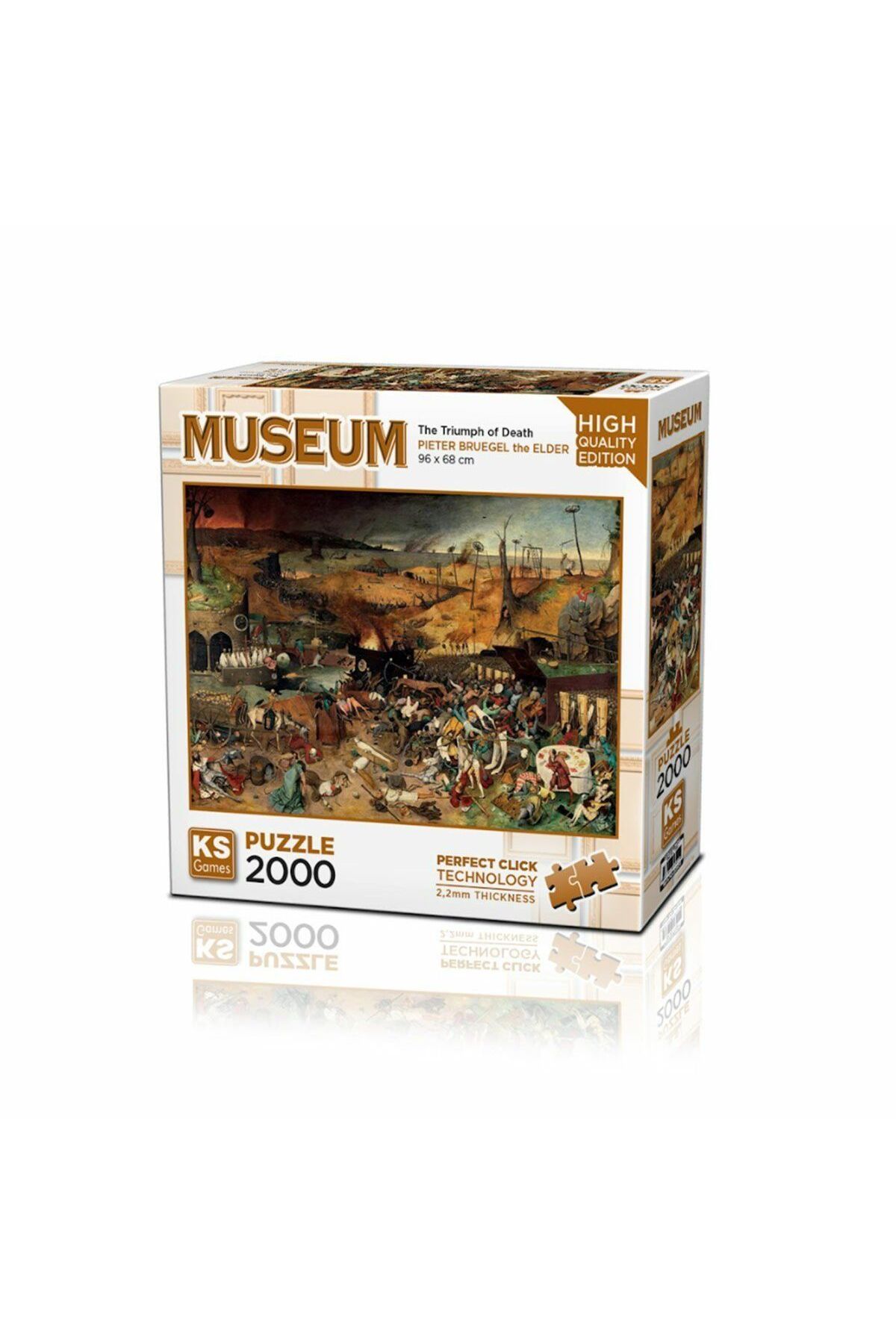Ks Puzzle 22524 The TriumphOf Death 2000 Parça Puzzle -KS Puzzle