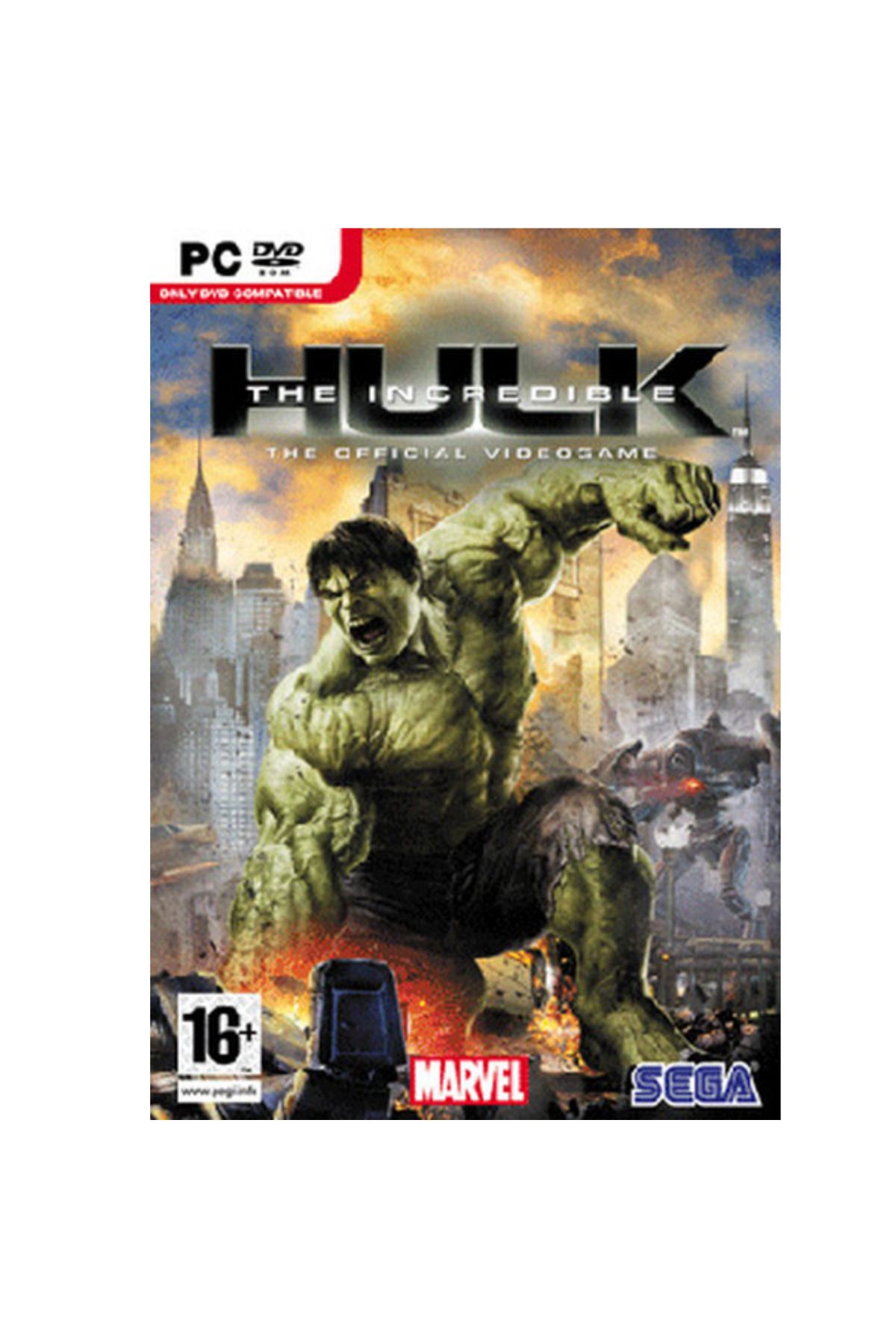 Tigdes Pc game Windows Uyumlu Hulk The incredible  Dvd Bilgisayar Oyunu