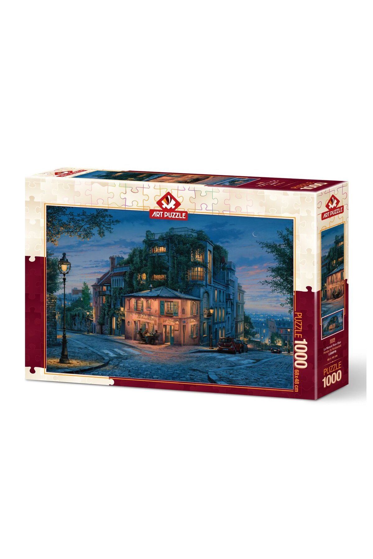 Neco 5228 Pembe Ev 1000 Parça Puzzle