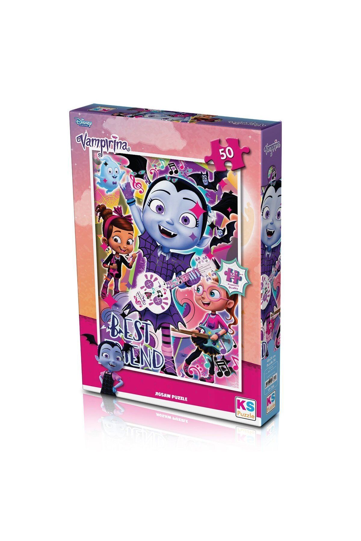 PolarBear Lab Vp709 Vampirina 50 Parça Çocuk Puzzle -Ks Puzzle