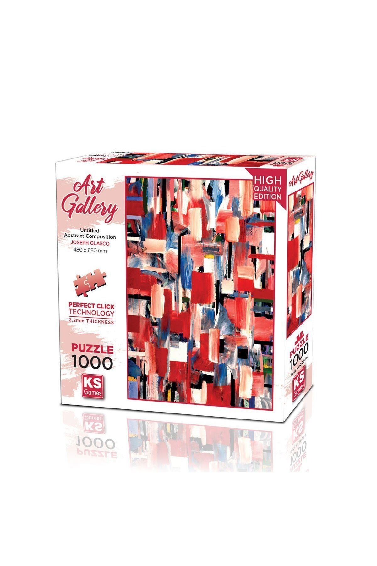 Ks Puzzle 20664 Untitled Abstract Composition 1000 Parça Puzzle
