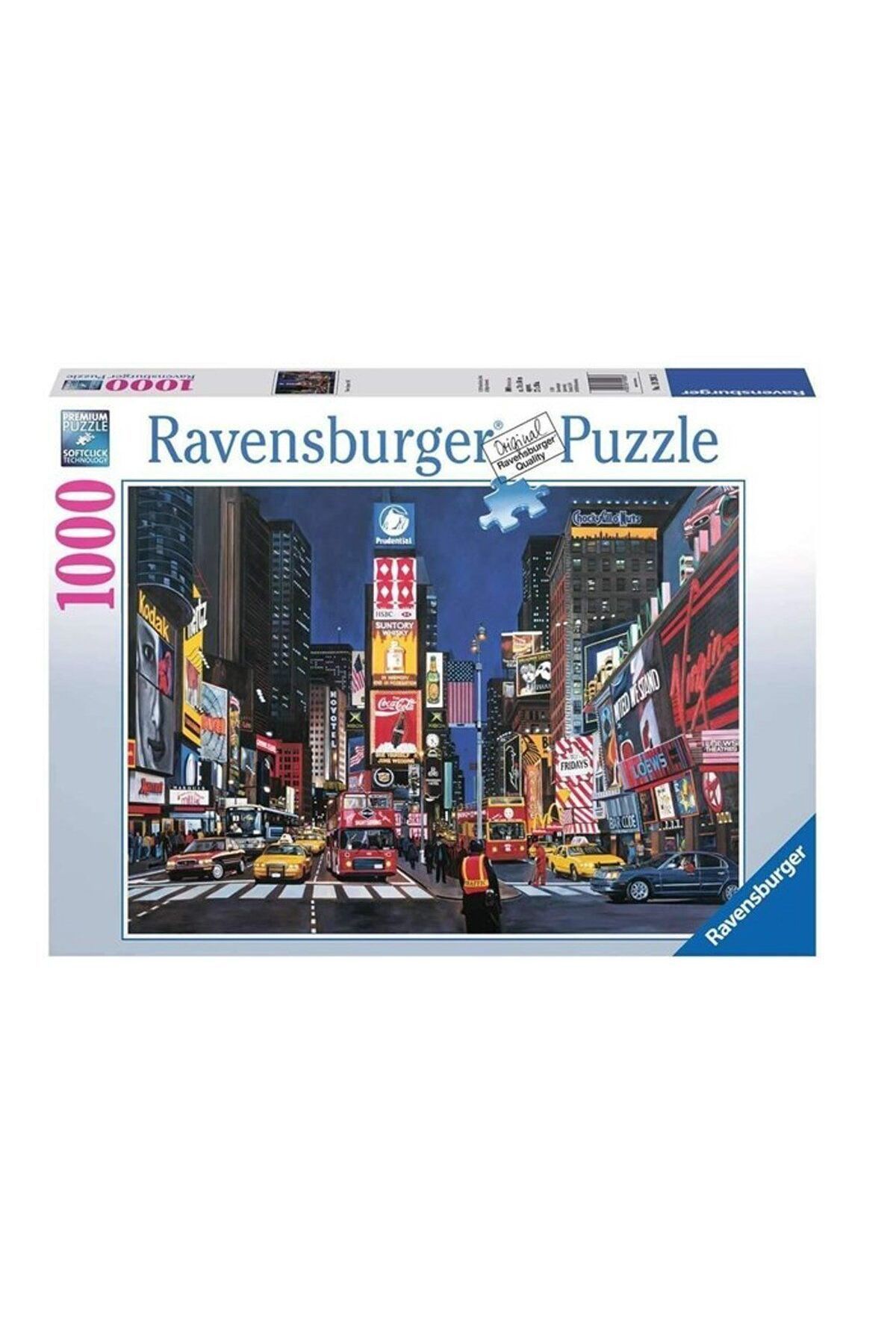 RAVENSBURGER 165698 Ravensburger Times Meydanı 1000 Parça Puzzle