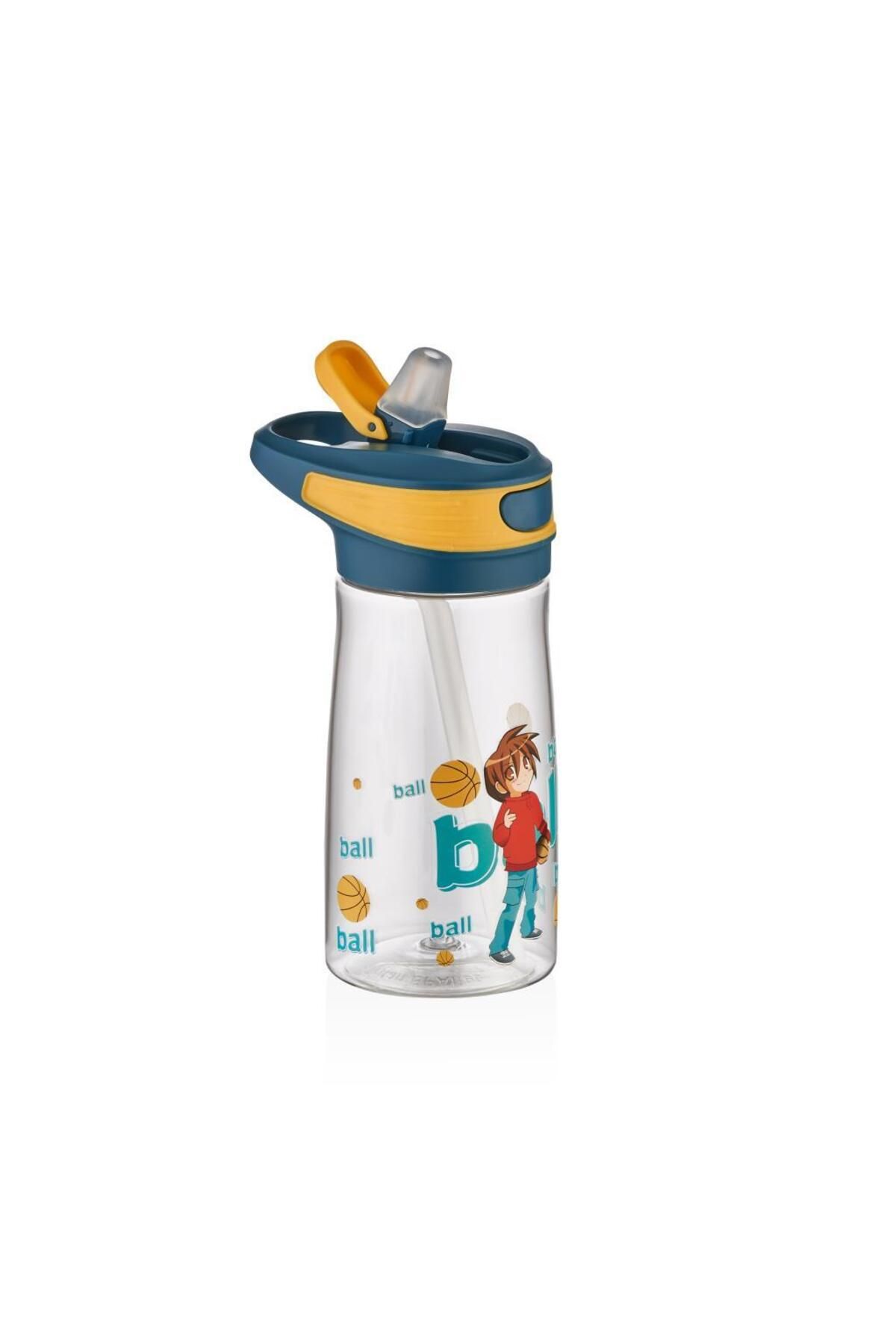 Shotay-Child's Hand Children's Water Bottle Tritan 540ml Blue 2