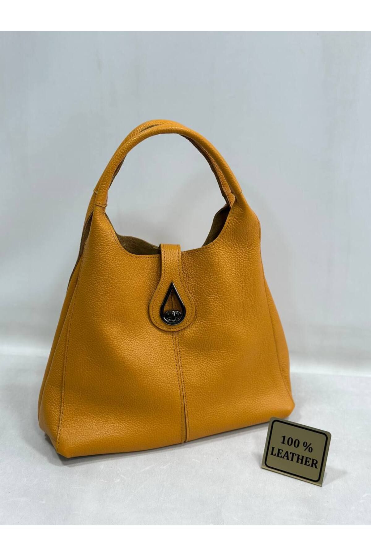 çkn sedat çakan çanta & fular & aksesuar-Genuine Leather Women's Hand Shoulder Cross-Body Bag 1