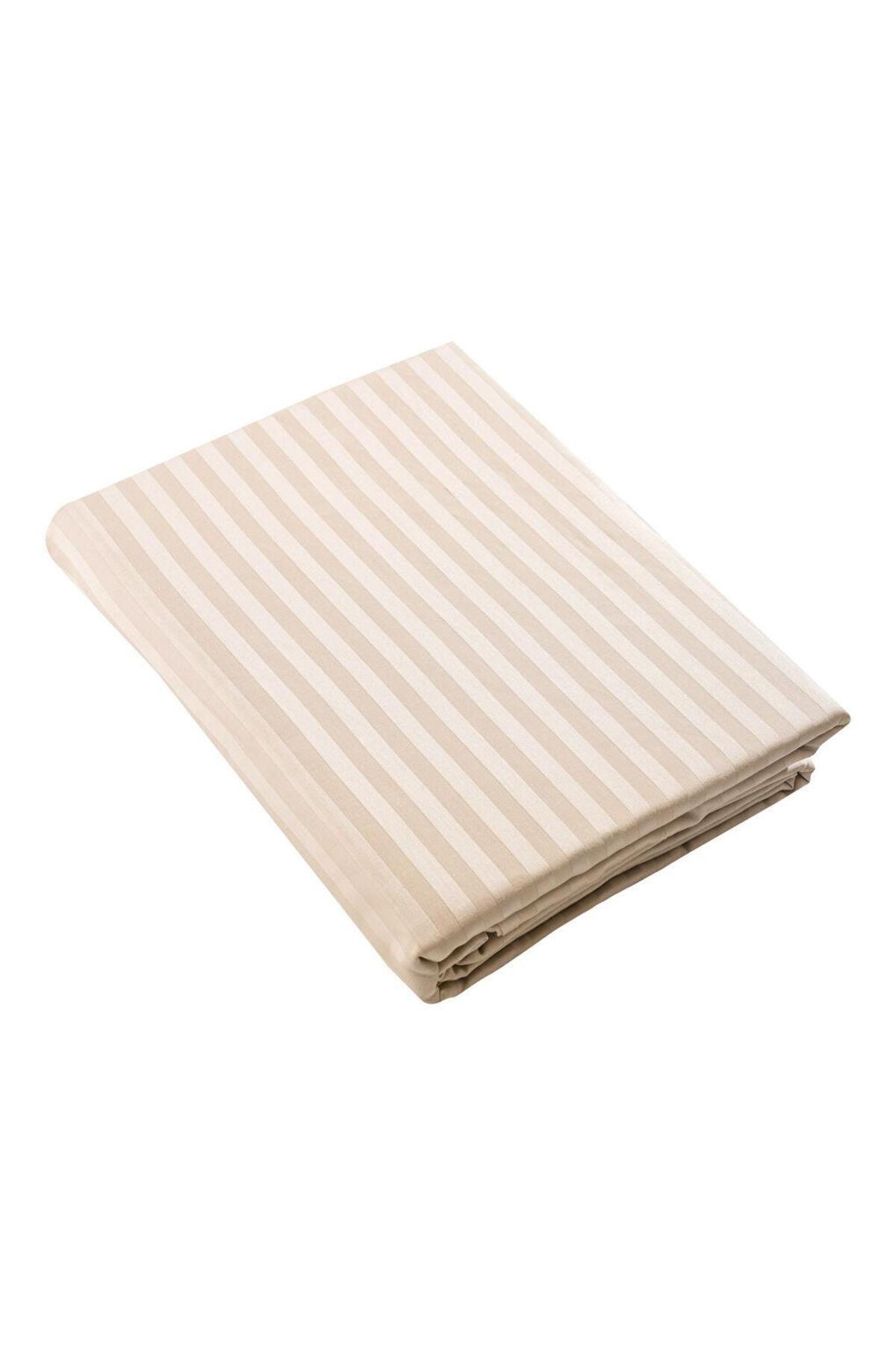 LC Waikiki-Lcw Home Stripe Patterned Cotton Double Duvet Cover Set 7