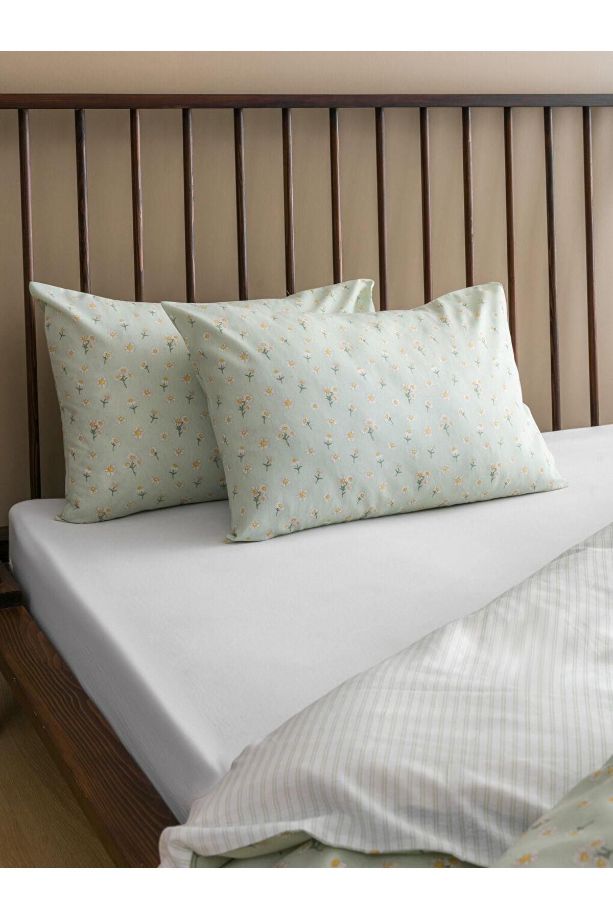 LC Waikiki-Lcw Home Floral Patterned Double Duvet Cover Set 3