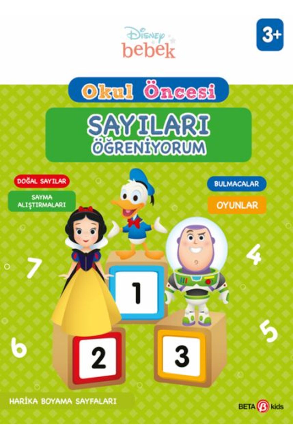 Destek Yayınları Disney Eğitsel Okul Öncesi Sayıları Öğreniyorum