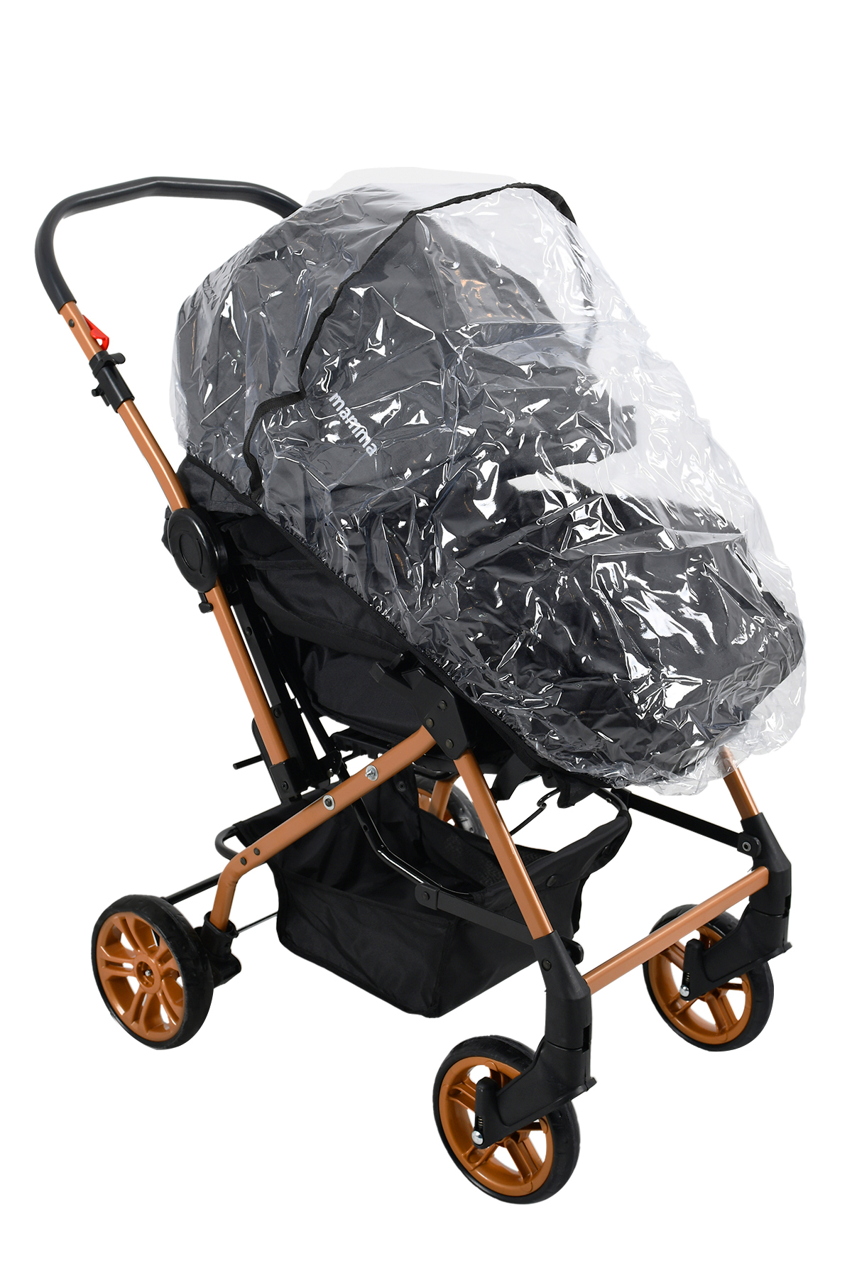 Mamma King Çift Yönlü Bebek Arabası + Ayak Örtüsü ve Yağmurluk fotoğrafı 4 (önizleme)