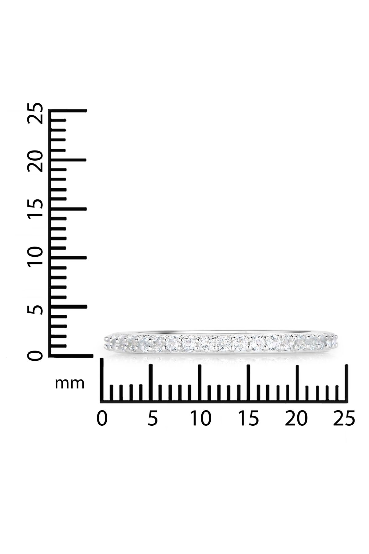 Rafaela Donata-Edelsteinring Ring Sterling Silber Topas Blau 3