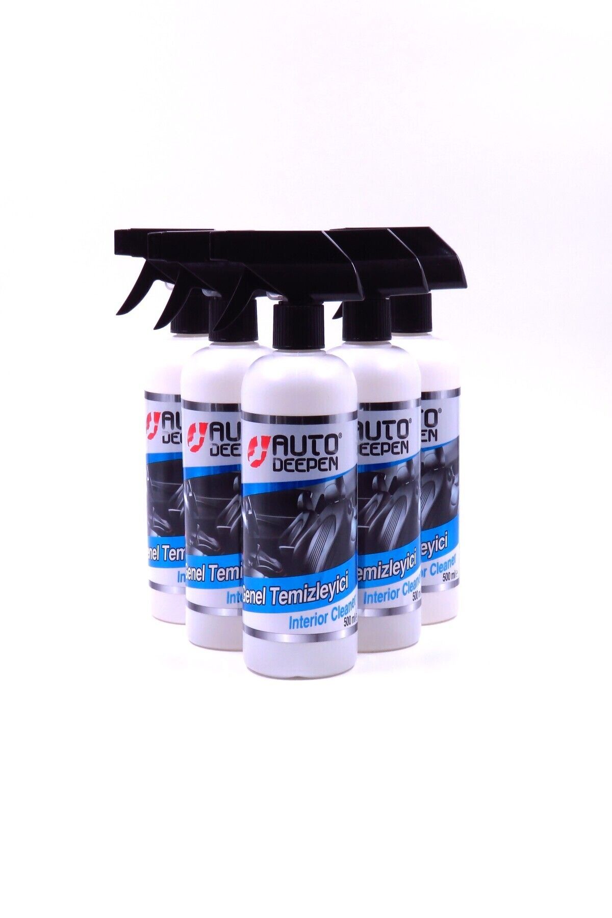 AutoDeepen 5'li Avantaj Set, Oto Genel Temizleyici 500 ml, Tavan ve İç Döşeme Temizleyici, Etkili Formül