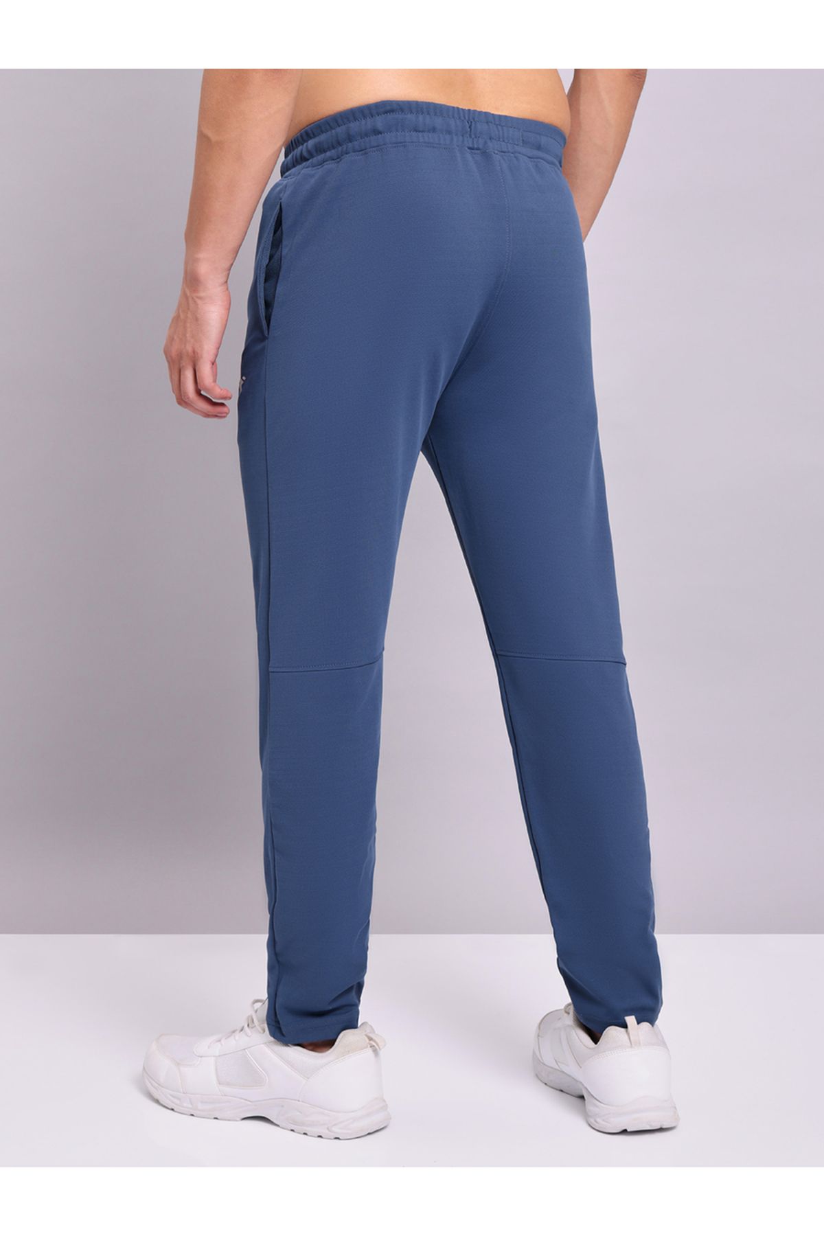 Technosport By Styli-Logo 4-Way Stretch Track Pants 3