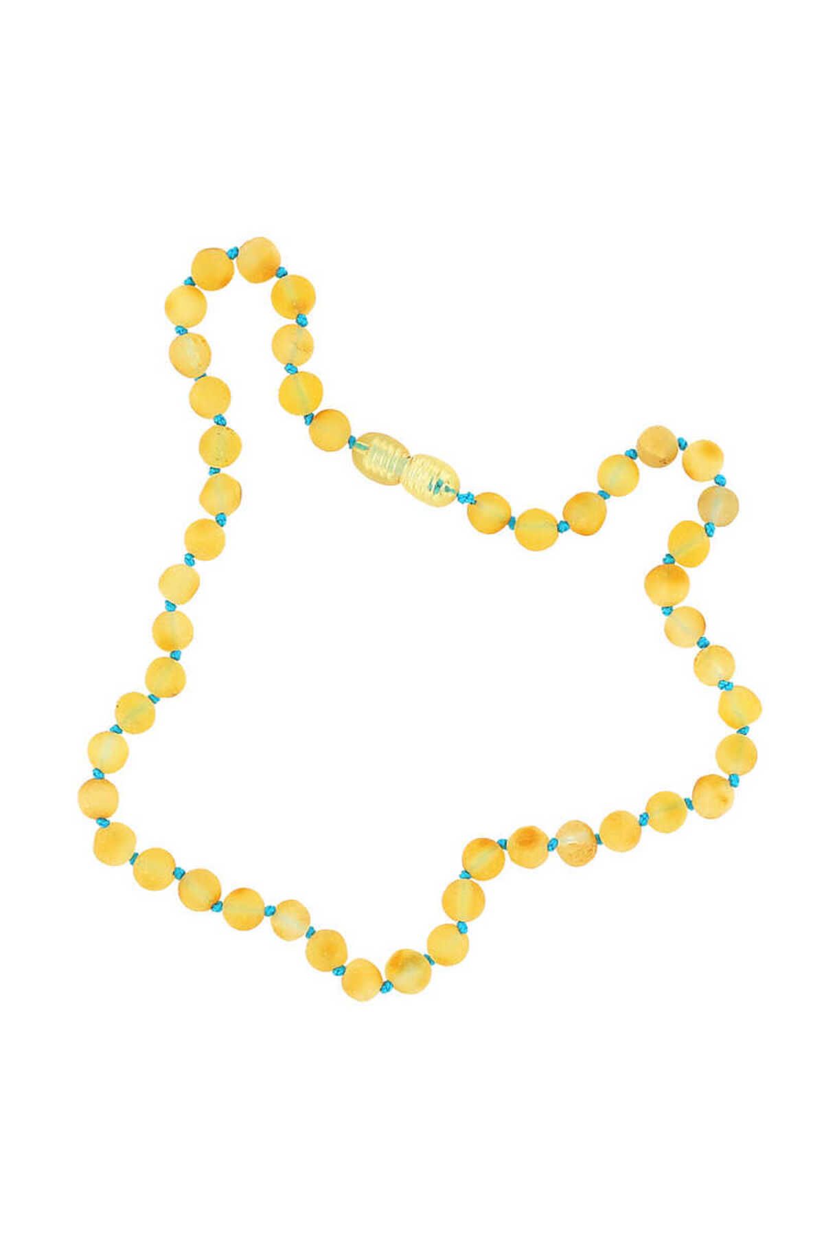 Findit-Baby Drop Amber Teeth Necklace 3