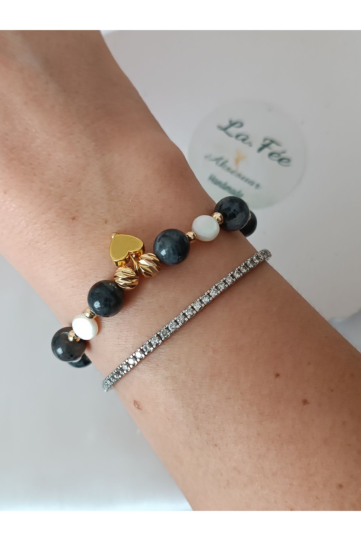 La fee aksesuar-Natural Stone Women's Bracelet Mother Day Gift 3