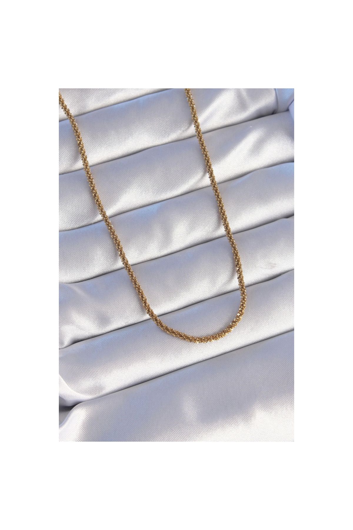 Narnuga 316L Çelik Gold Renk Kolye - TJ-BKO8887