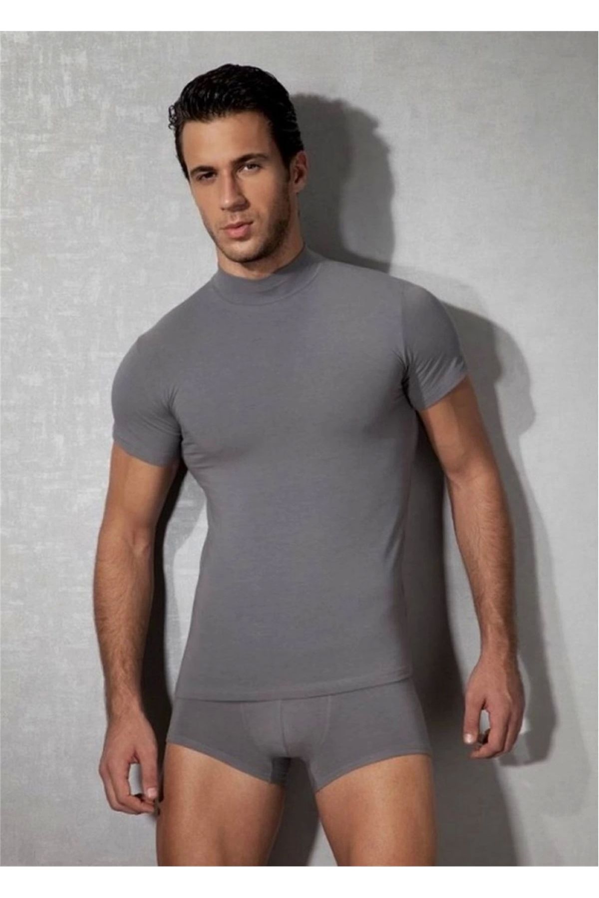 Nemere-Beruflic- Turtleneck Body Wrap T-Shirt 2730 2