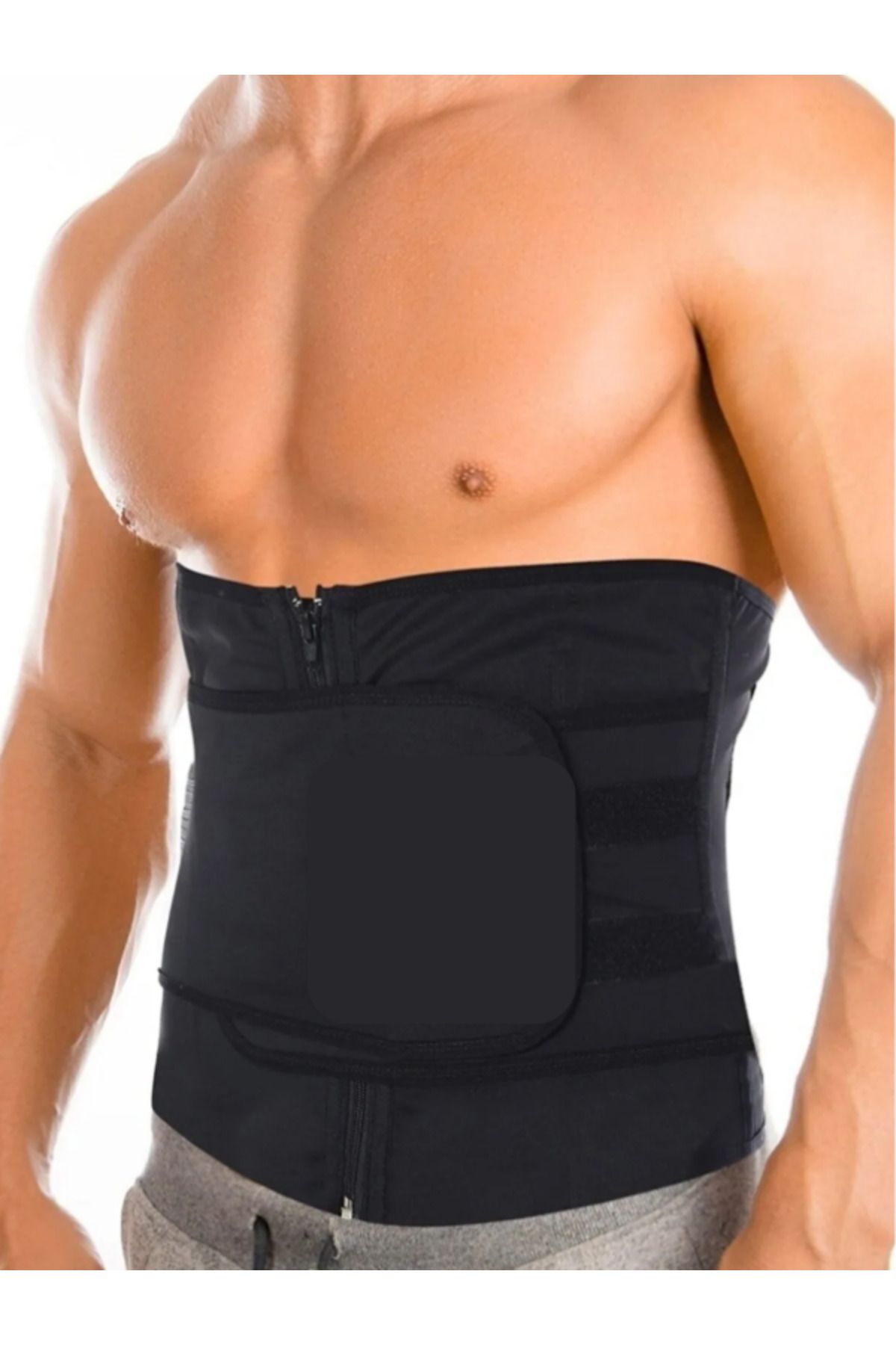 Sauna Etkili Unisex Karın Bölgesi İçin Balenli Termal Performans Kemeri