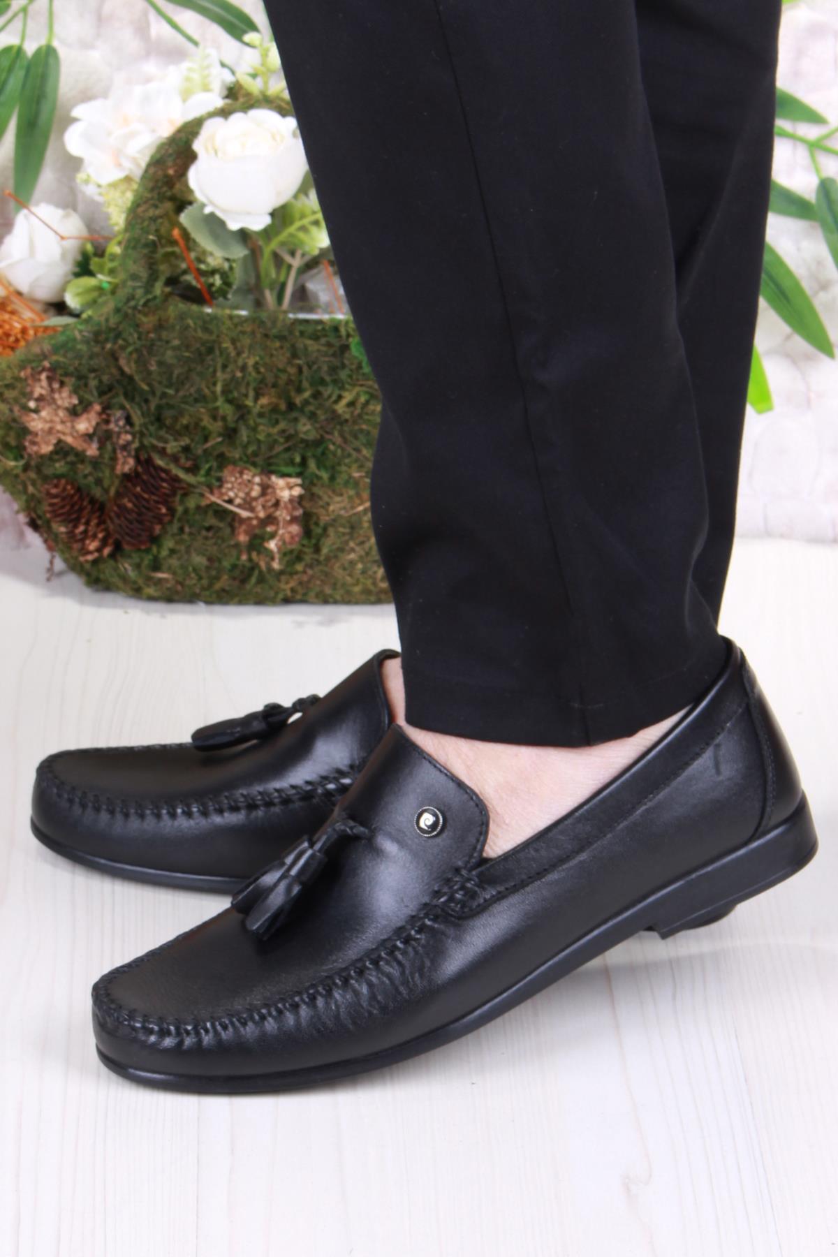 لوفر مردانه راسته | پیر کاردین Pierre Cardin 25Y-Pierre-Cardin-25101-Siy-M - تصویر 3