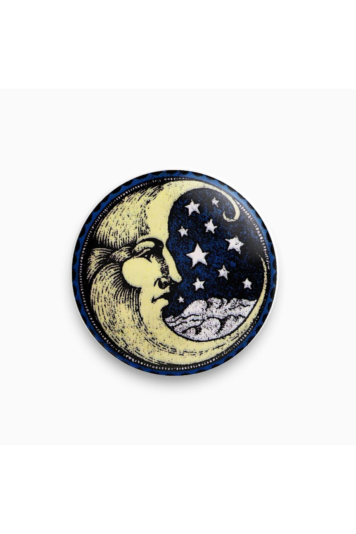 Ay-Moon Vintage Y2k Badge