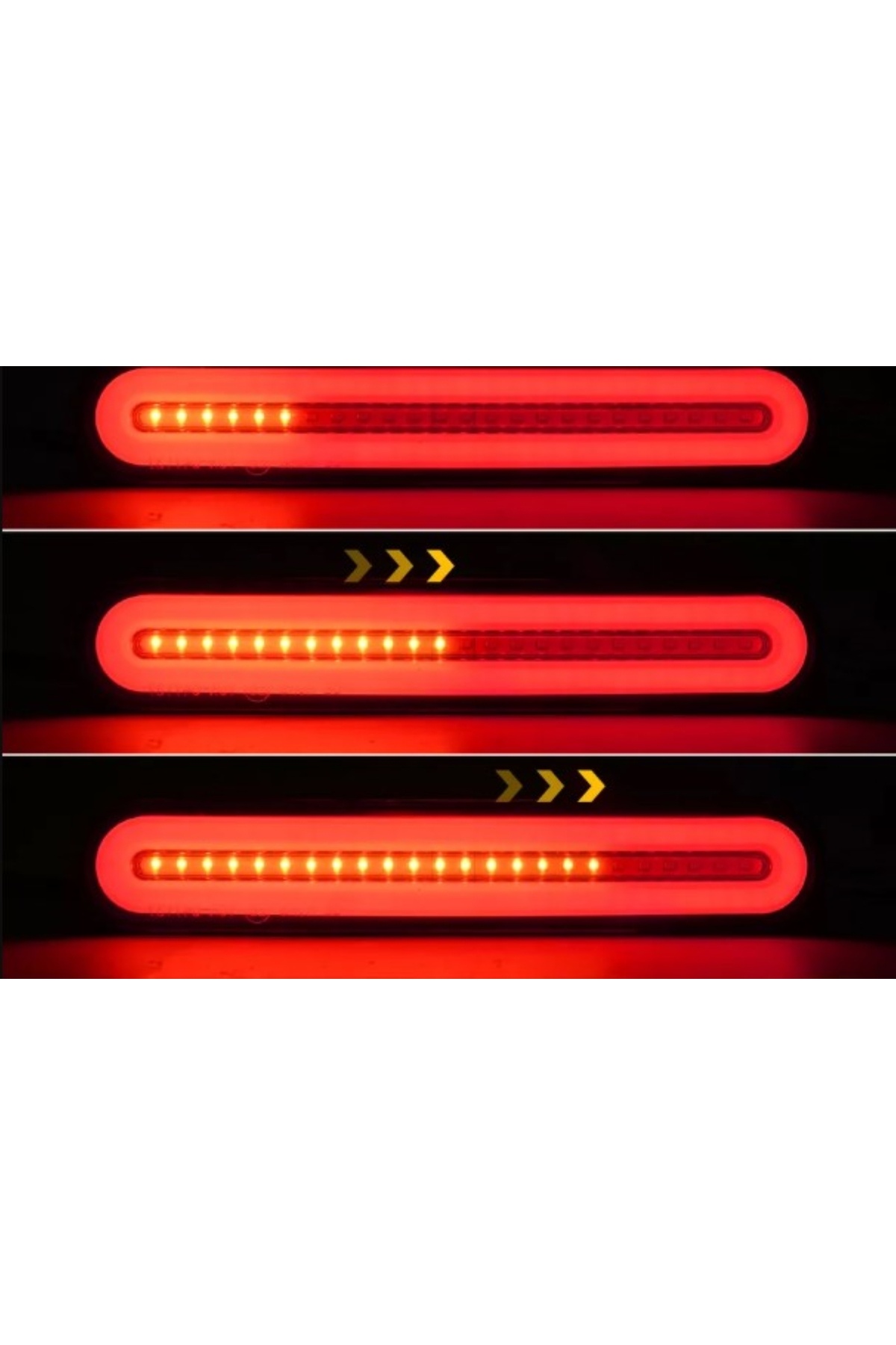 AHMET OTOMOTİV OVAL NEON ARKA STOP KUYRUK LAMBASI TIR-KAMYON-RÖMORK-PİCKUP