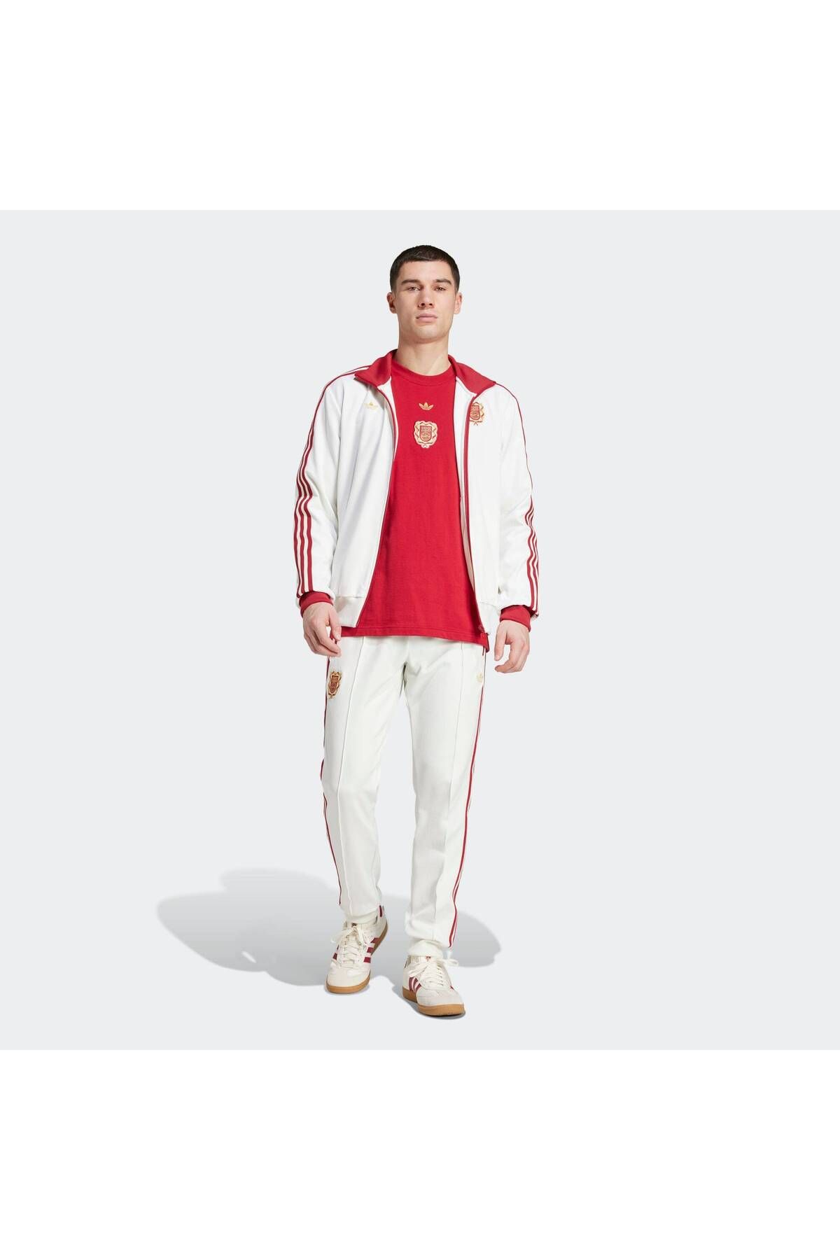 adidas-Men's Football Jacket Fcb 125 Tt Jf0593 3