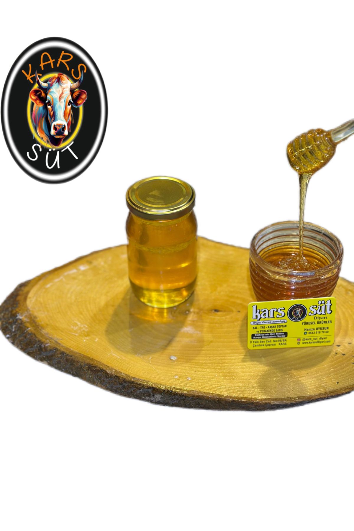 yöresel KARS YALA SÜZME ÇİÇEK BAL 500 gr