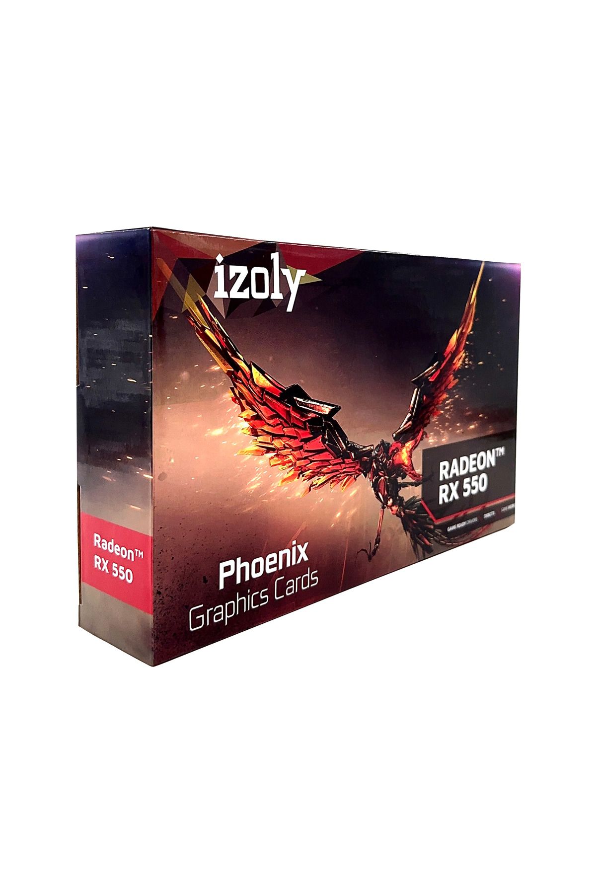 IZOLY-AMD Radeon RX550 4GB GDDR5 128 Bit DVI/HDMI/DP Graphics Card 5