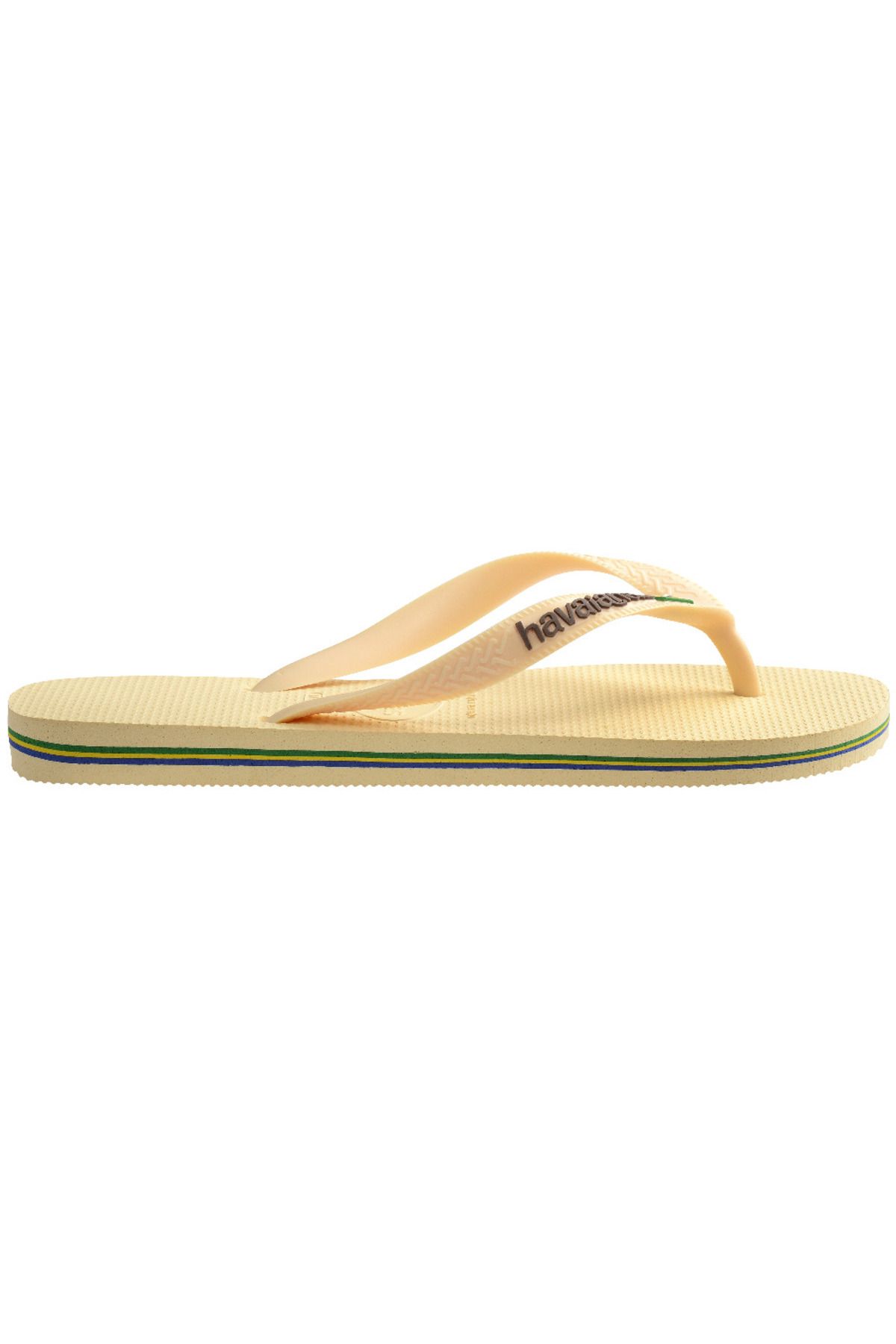 Havaianas-Slapi pentru femei cu logo-ul Braziliei Buttercream 3