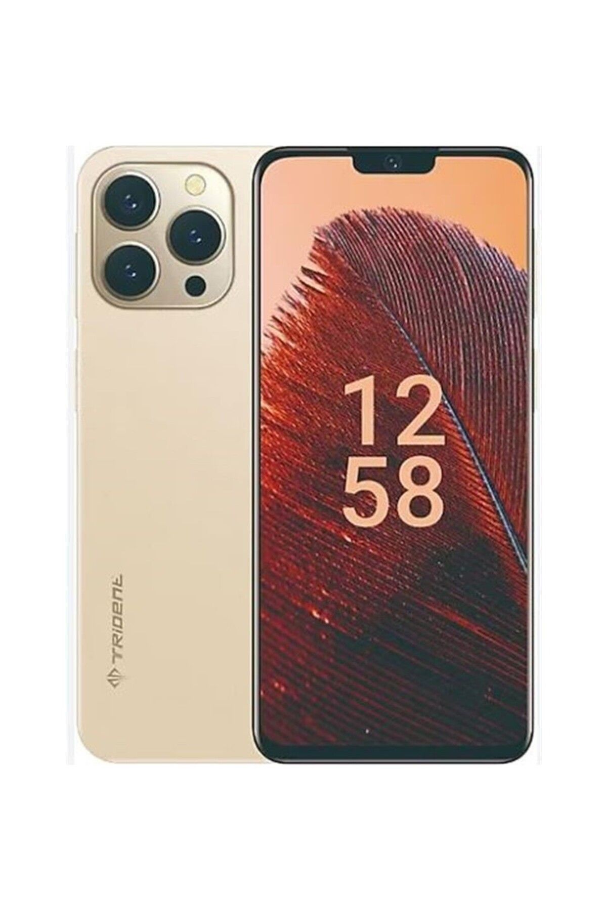 Trident A55 128Gb Hafıza 6Gb Ram 6,52" Gold Cep Telefonu