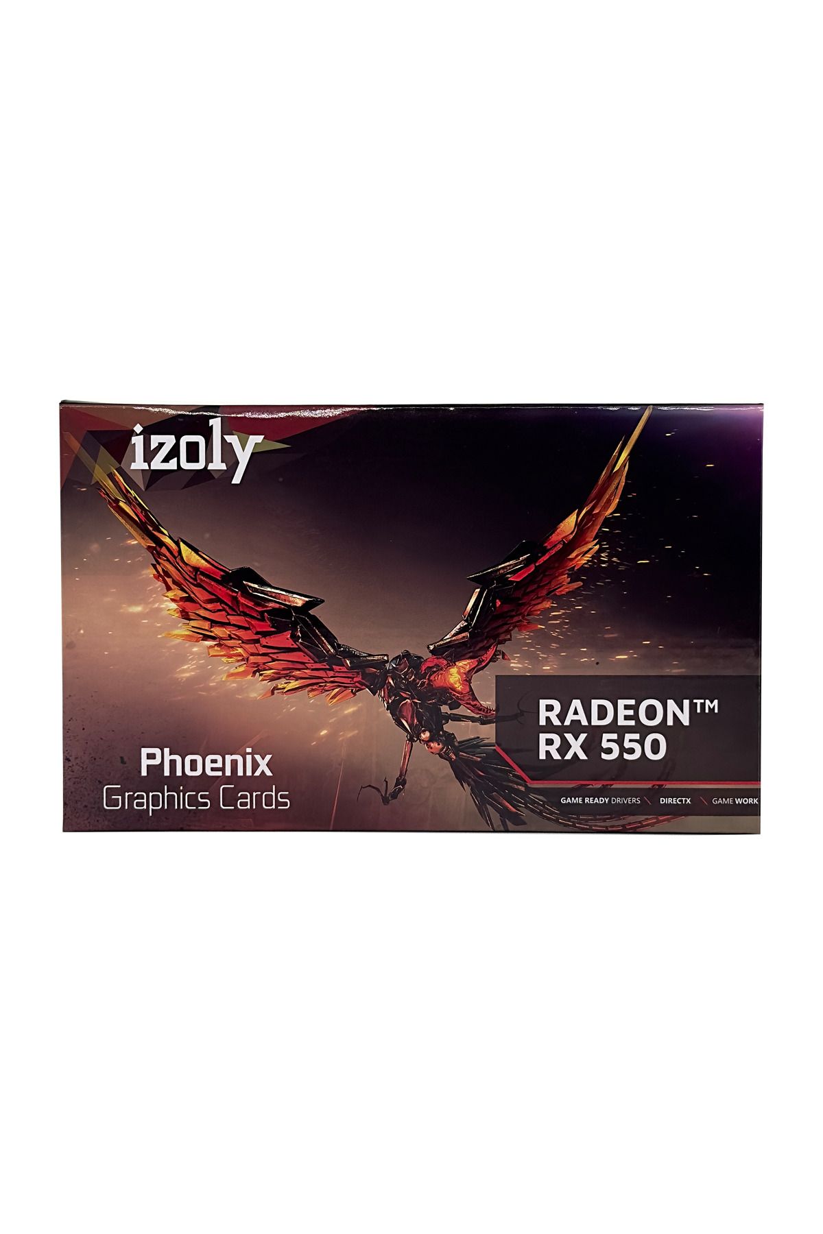IZOLY-AMD Radeon RX550 4GB GDDR5 128 Bit DVI/HDMI/DP Graphics Card 6