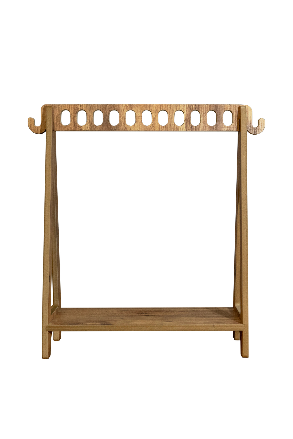 LİVİNGSTORE Industrial Living Çocuk dolabı - Elbise askılığı - Bebek odası - 11 askılık - MDF - Ceviz fotoğrafı 6 (önizleme)