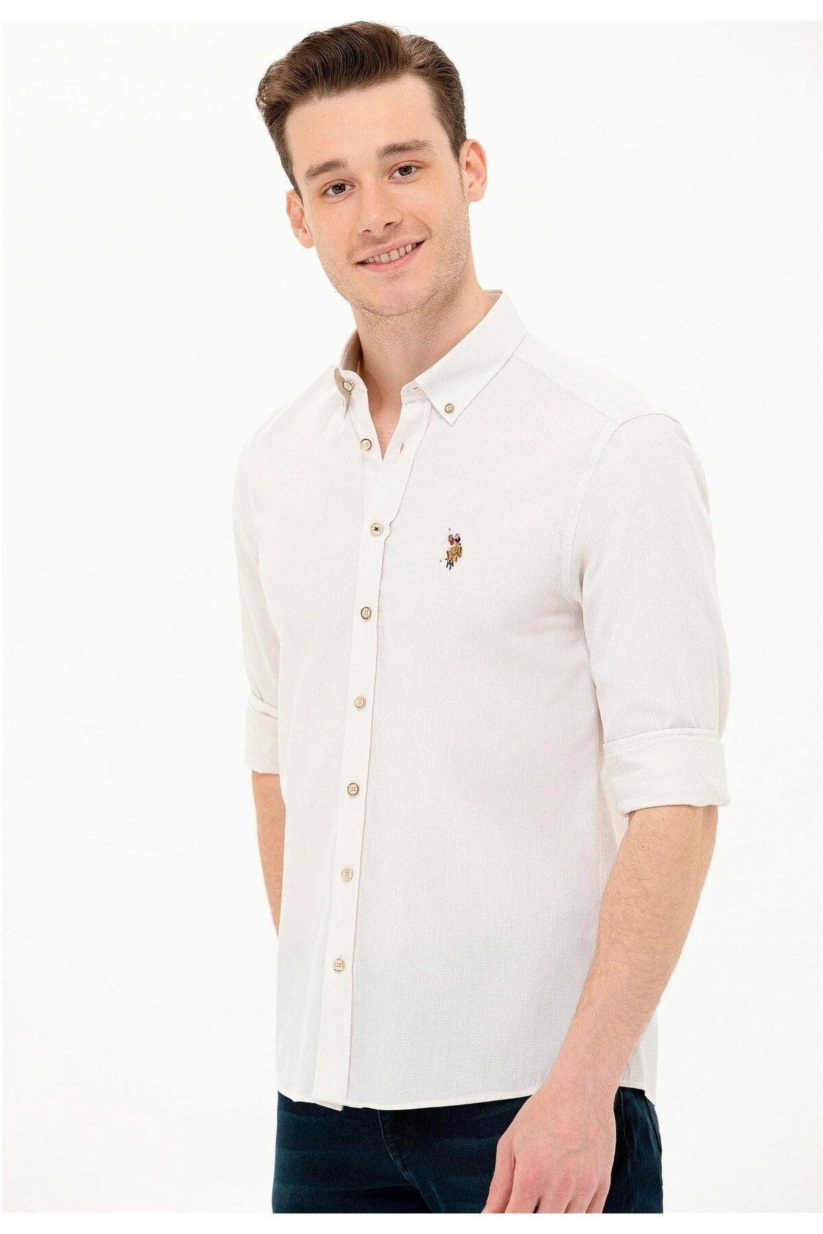 پیراهن اسپرت باریک مردانه U.S. Polo Assn.