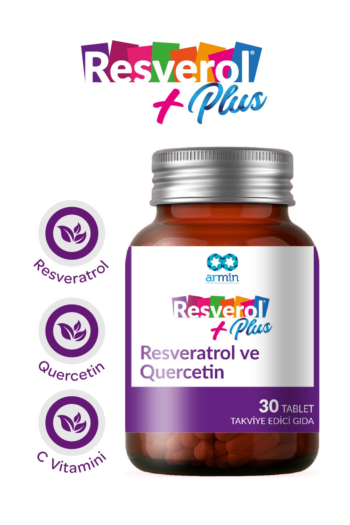 Resverol-Armin Plus 30 Tablets 2