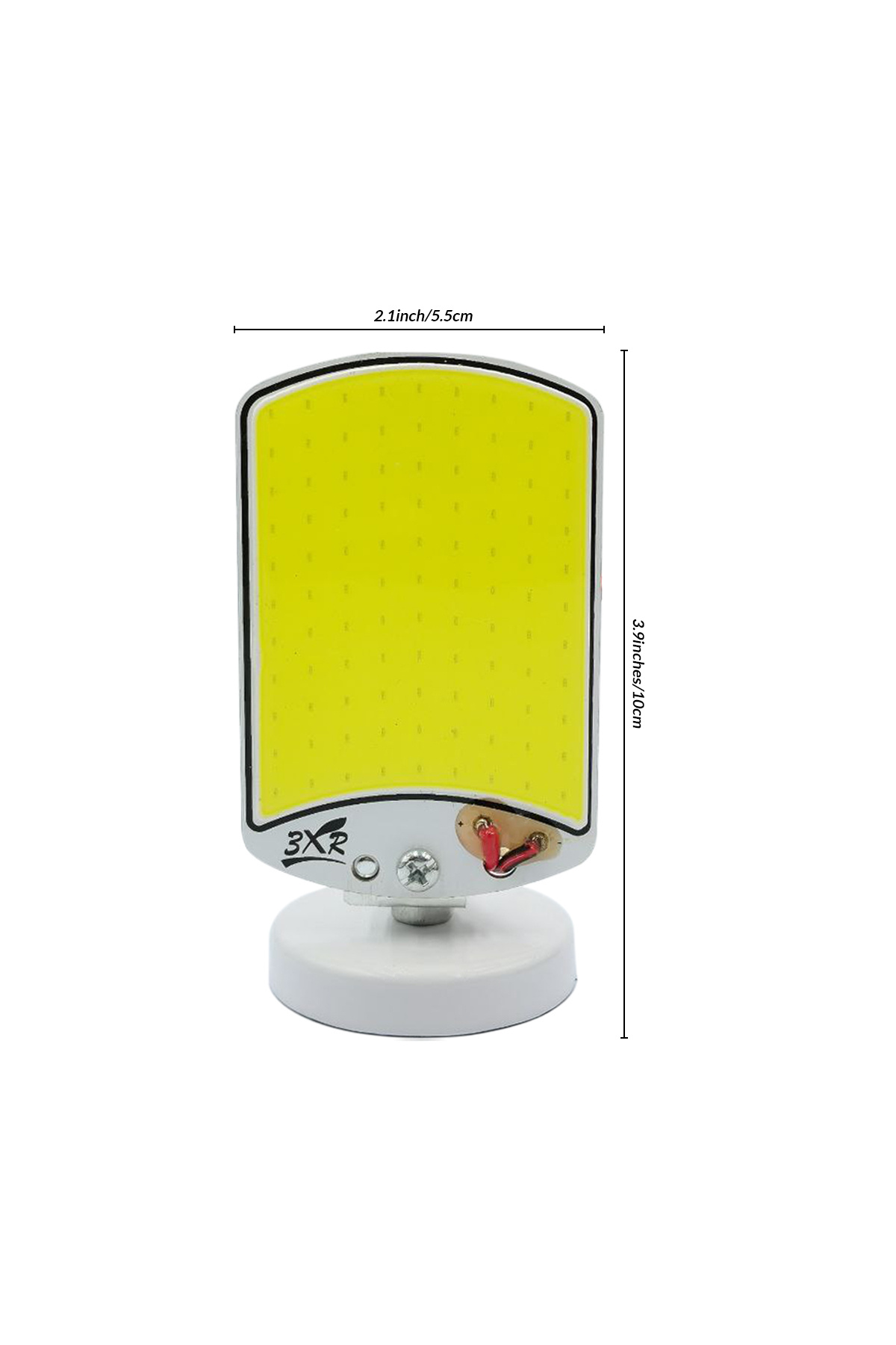 مصباح محمول للتخييم والعمل والطوارئ 10 سم × 5.5 سم × 3.9 بوصة × 2.1 بوصة