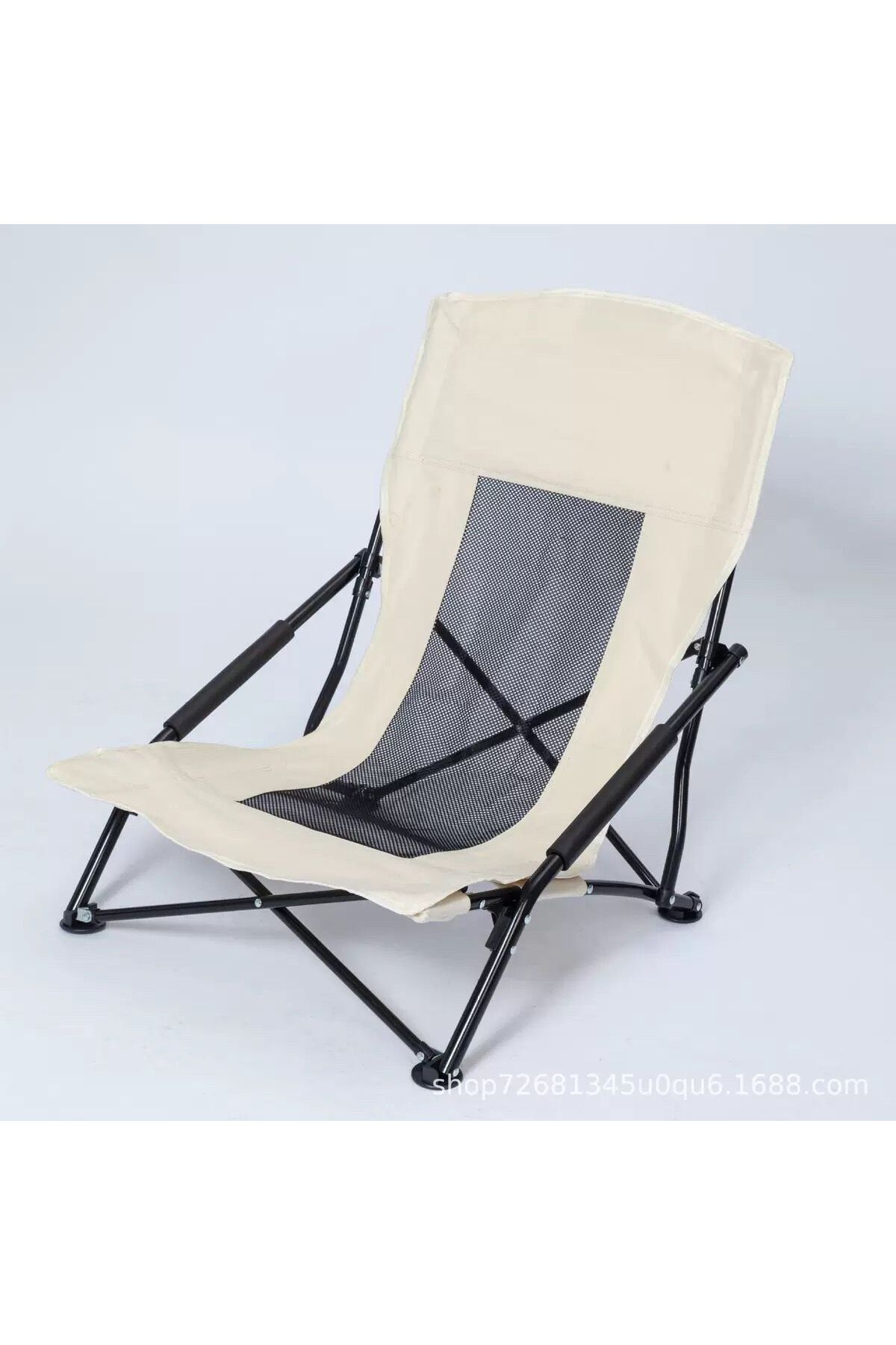 TrentonGCC-Patio Lounge Low Height Chair with Arm Rest for Reading  Outdoor Reclining Chair Recliner 1