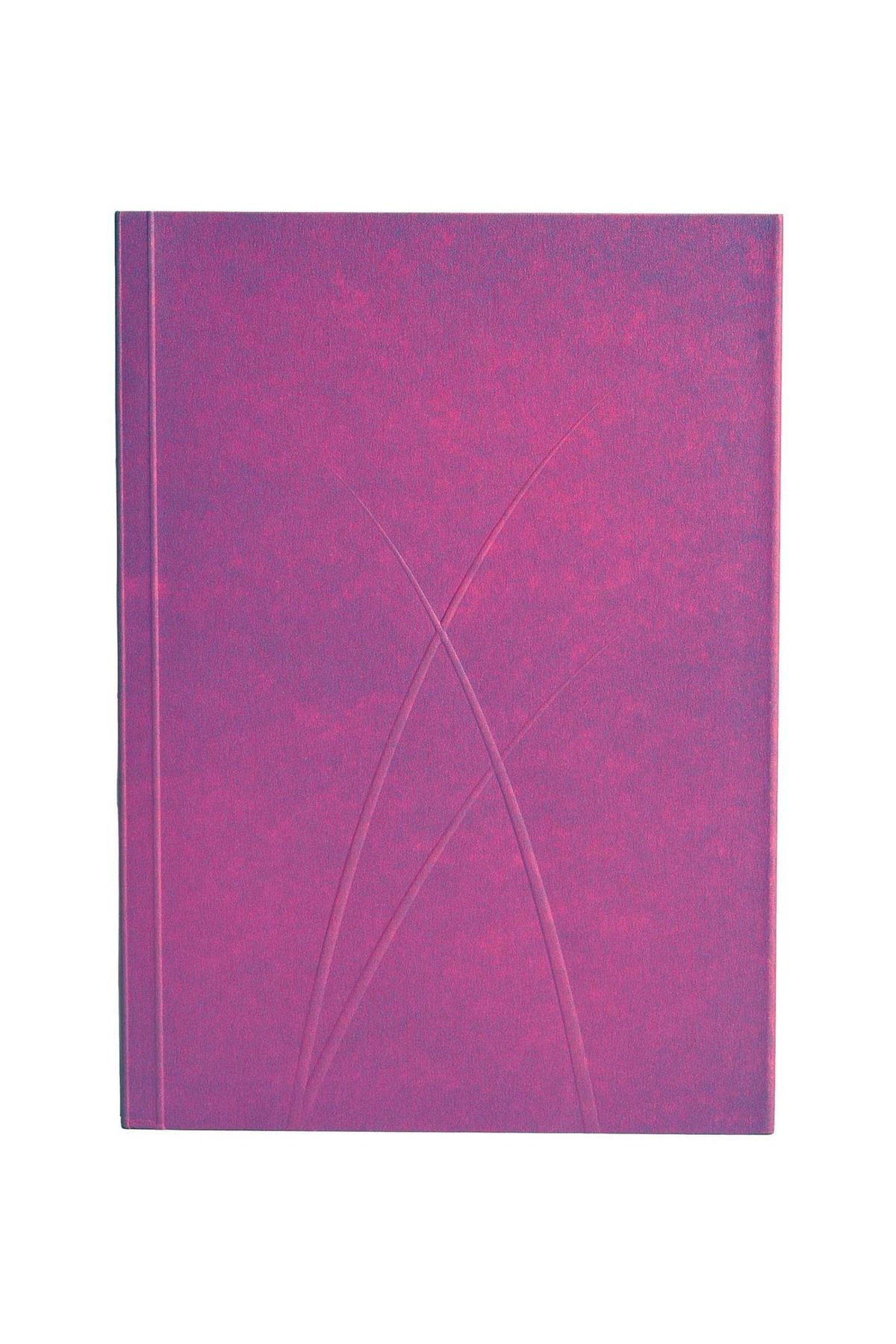 Paper-Oh-Puro Fuchsia A6 Lined No Closure 128 Pages 100gsm Notebook (Pack of 2) 2